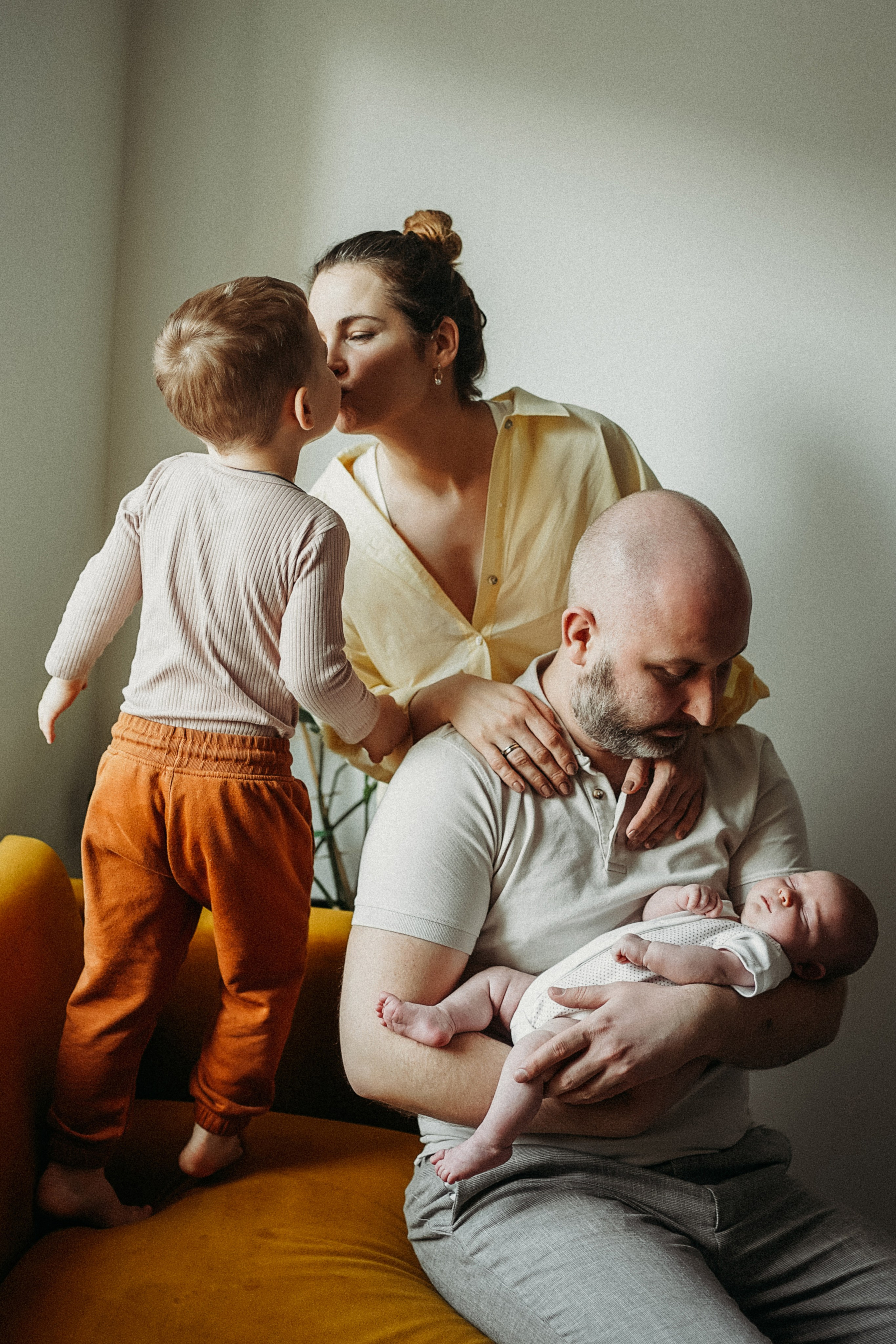 Елена, Андрей и малыши. Фотограф Наталья Колганова