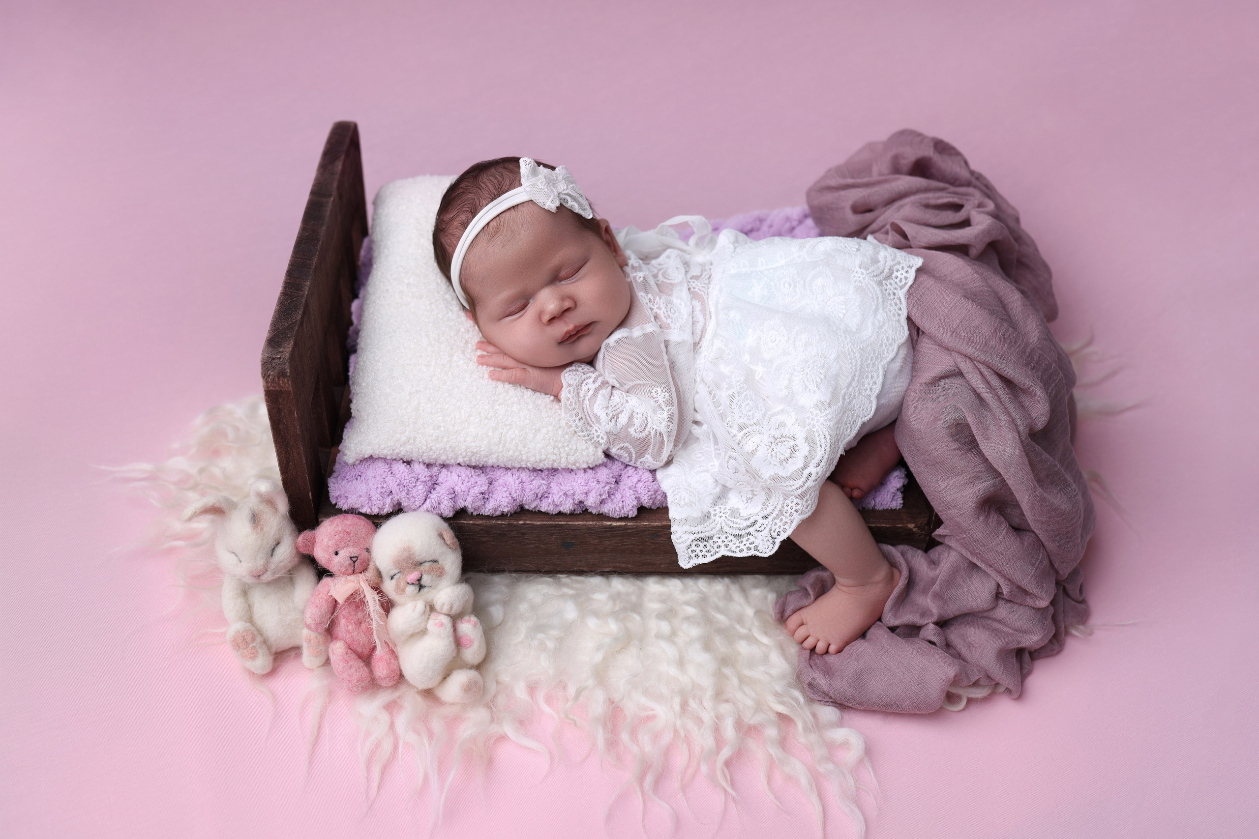 Newborn девочки. Фотограф новорожденных Модяева Ирина