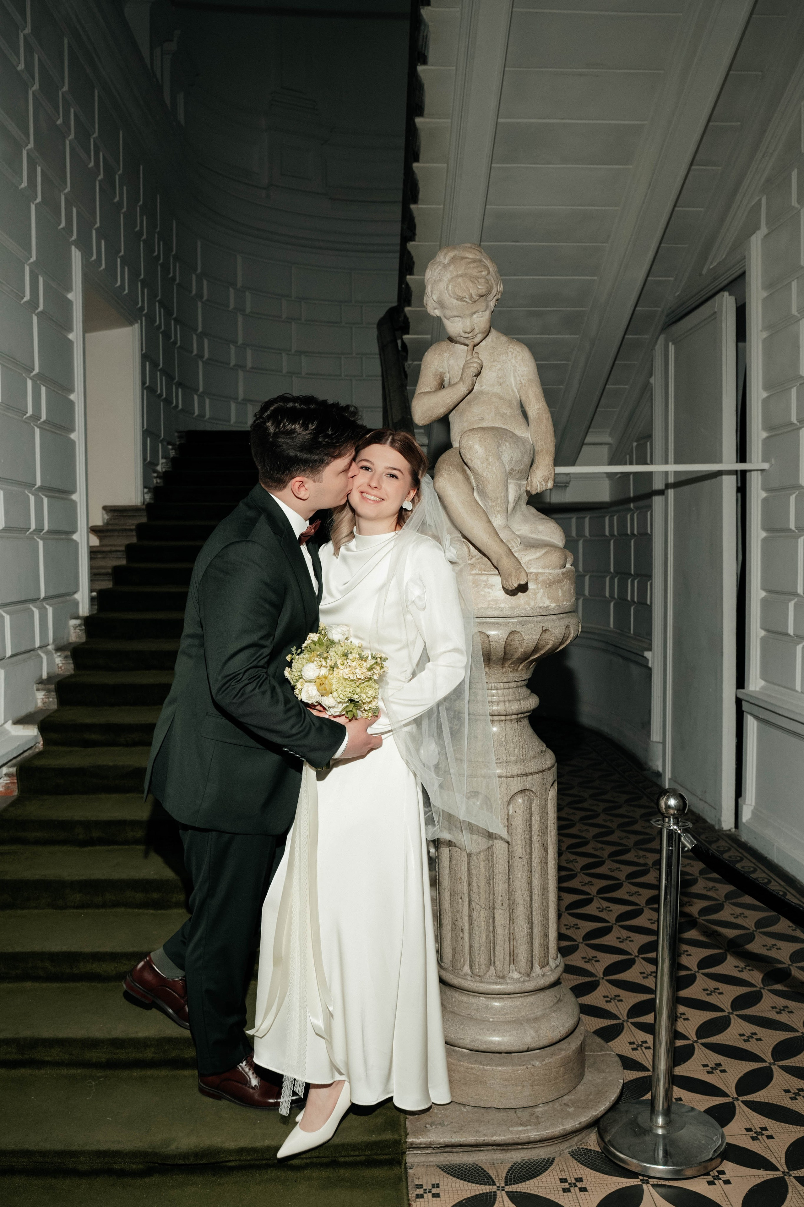 Евгений и Анастасия / Особняк Спиридонова, МГУ. Свадебный фотограф Москва Александра Аверкова
