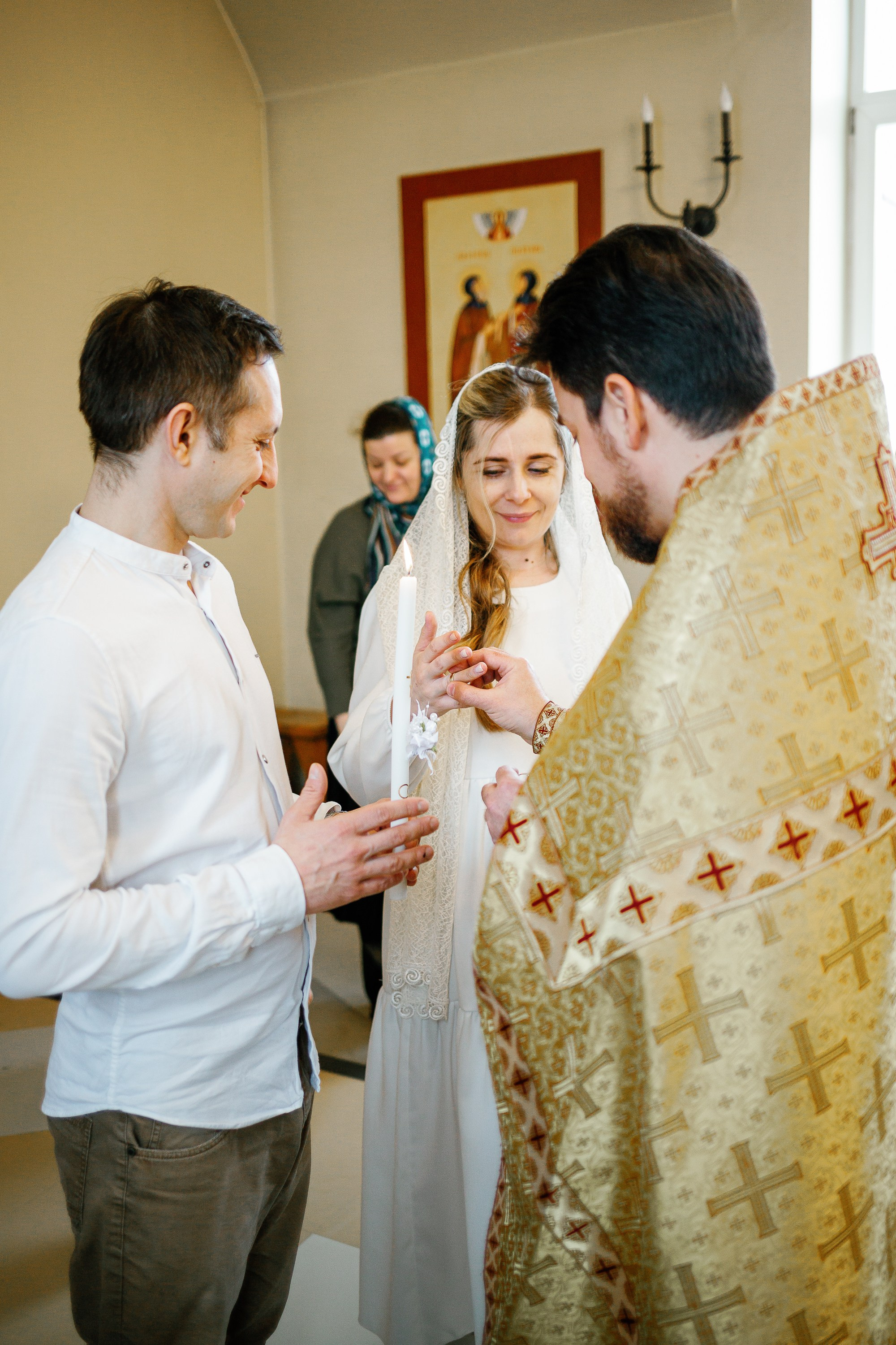 Венчание семейной пары