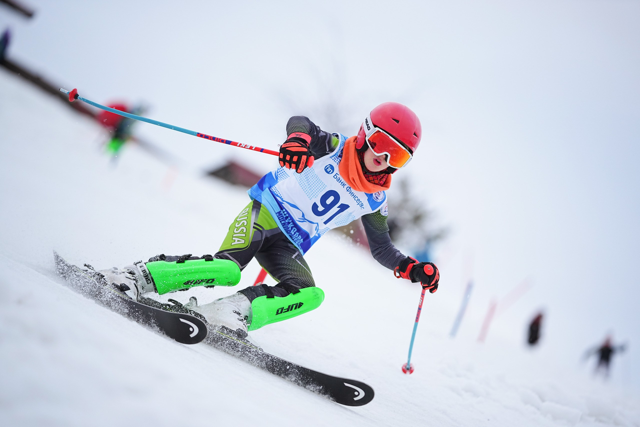 Первенство Дмитровского городского округа по горнолыжному спорту «Памяти А. Жирова» SL U10, U12. Фотограф Студитский Евгений