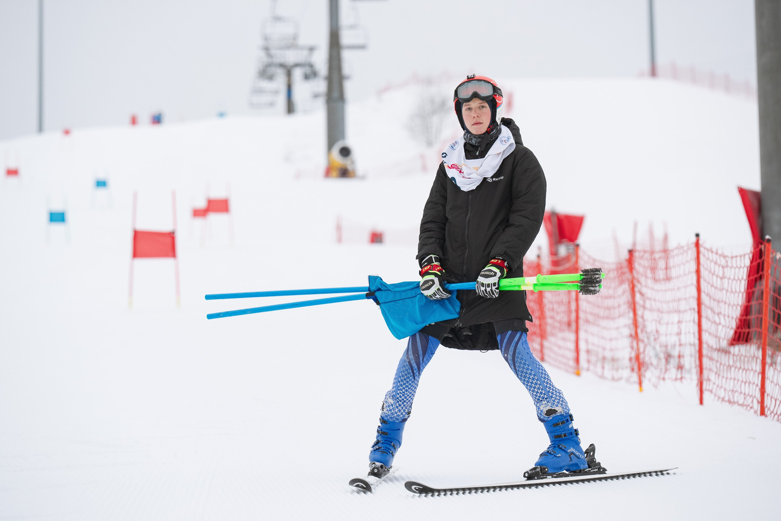 Горные лыжи. Первенство Центрального Федерального Округа. GS U16 Шуколово. Фотограф Студитский Евгений