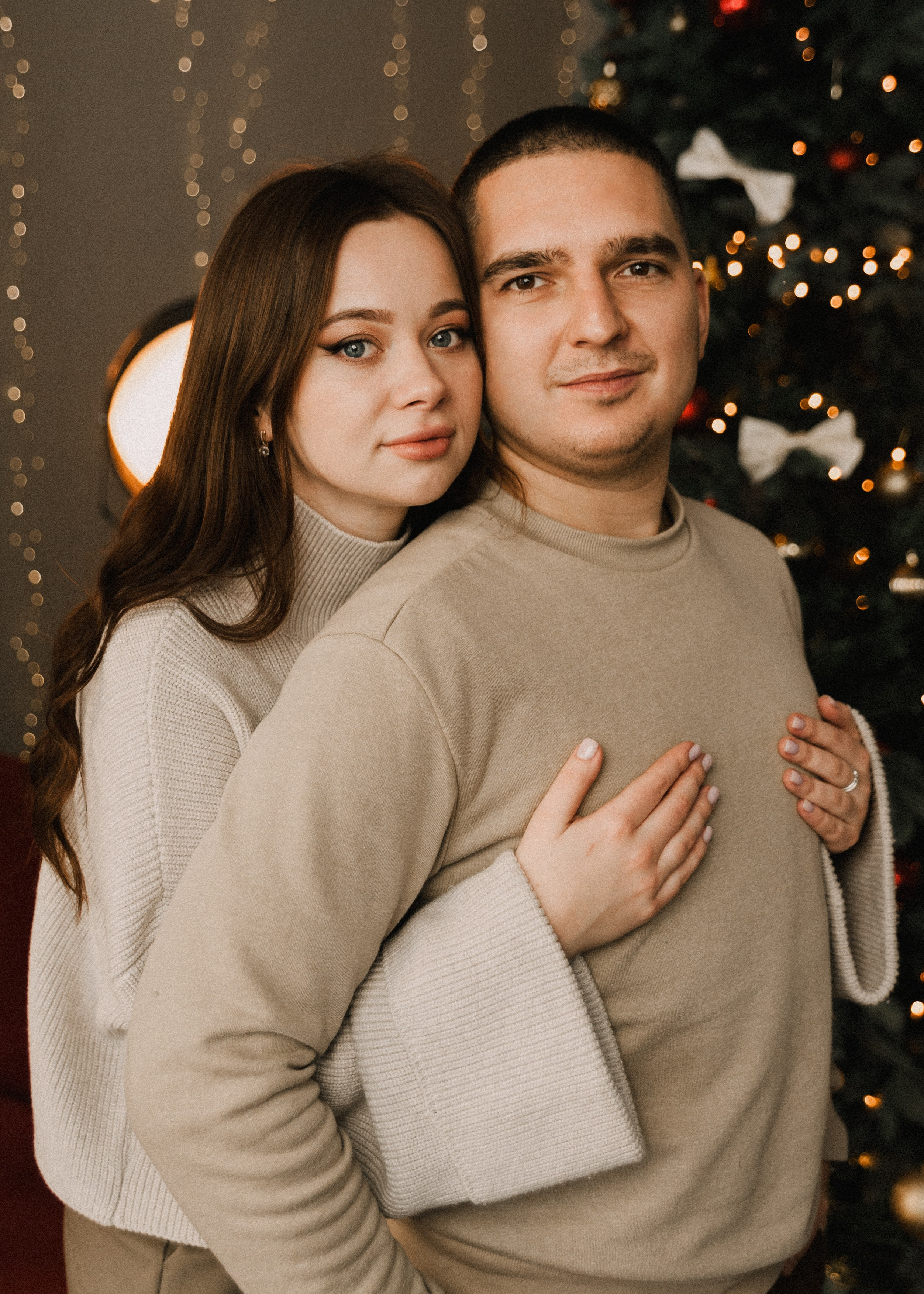 Маша+Саша, Новый Год в студии. Фотограф в Екатеринбурге Артём Зайнетдинов