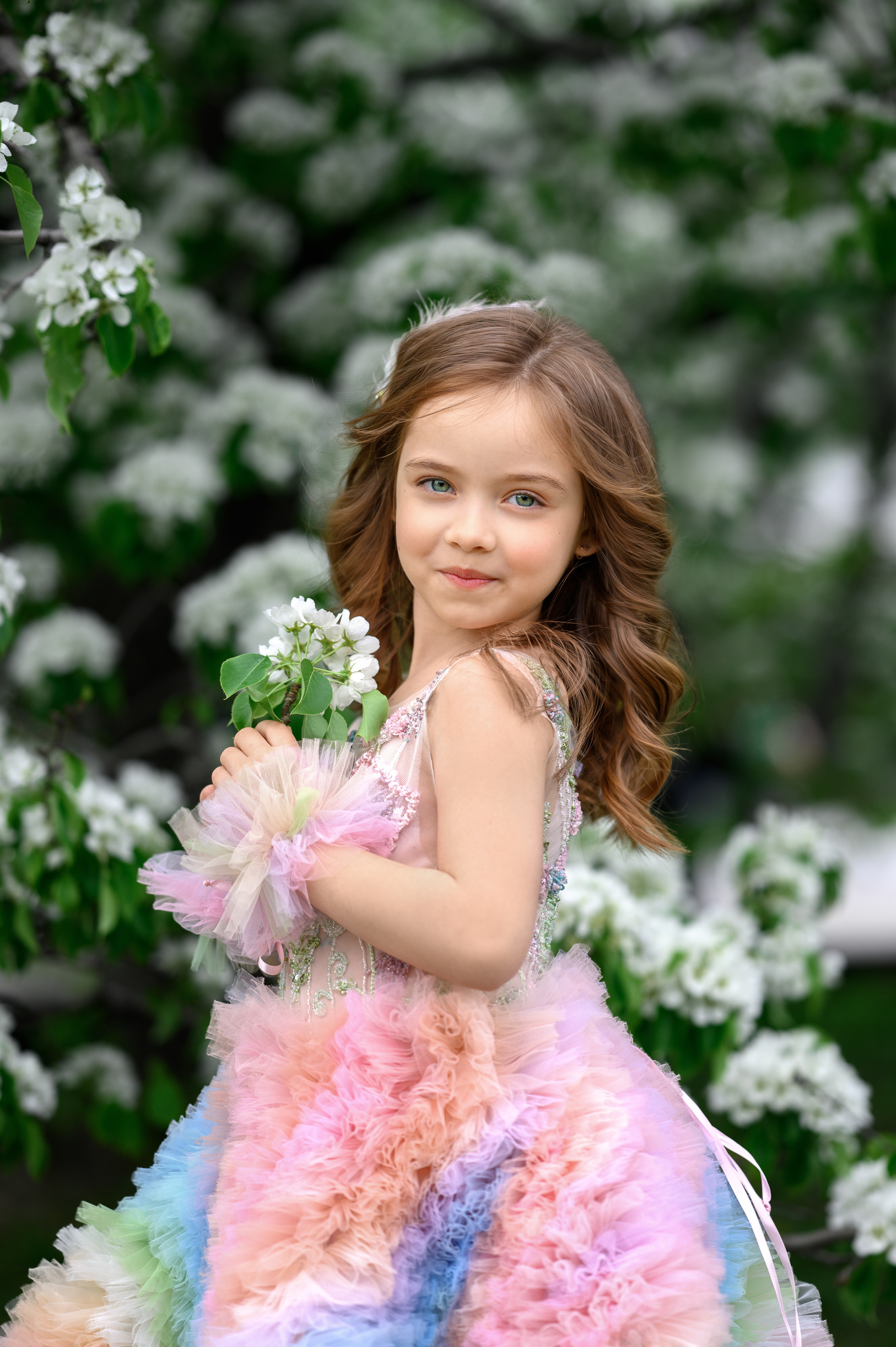 В яблоневом саду. Фотограф Елена Сасс Москва