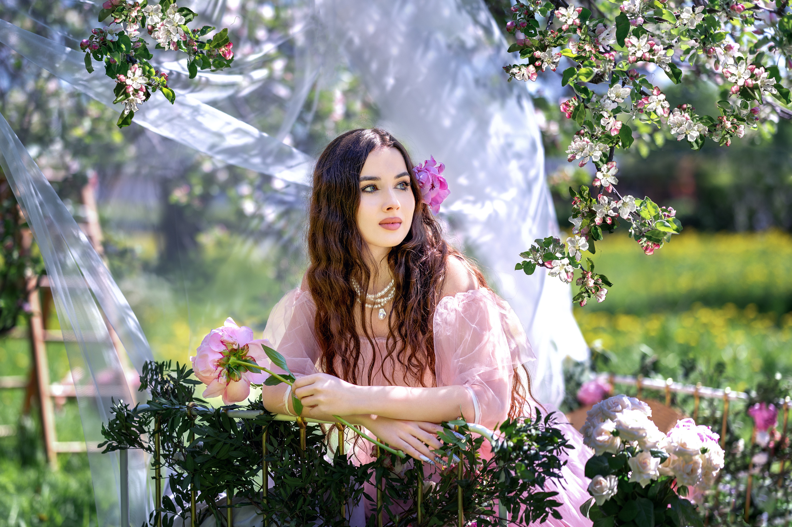 Весенняя фотосессия Яны. Фотограф Елена Сасс Москва