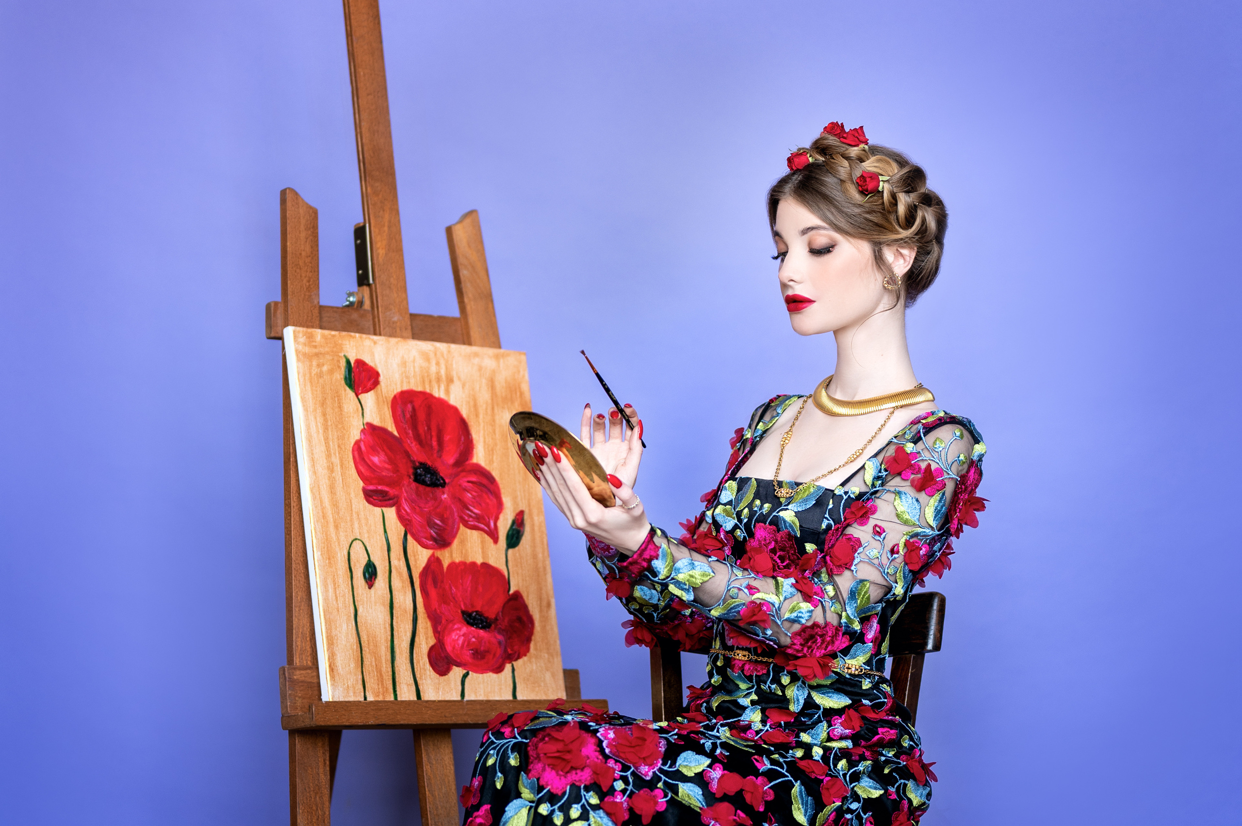 Пасхальная фотосессия Лизы. Фотограф Елена Сасс Москва