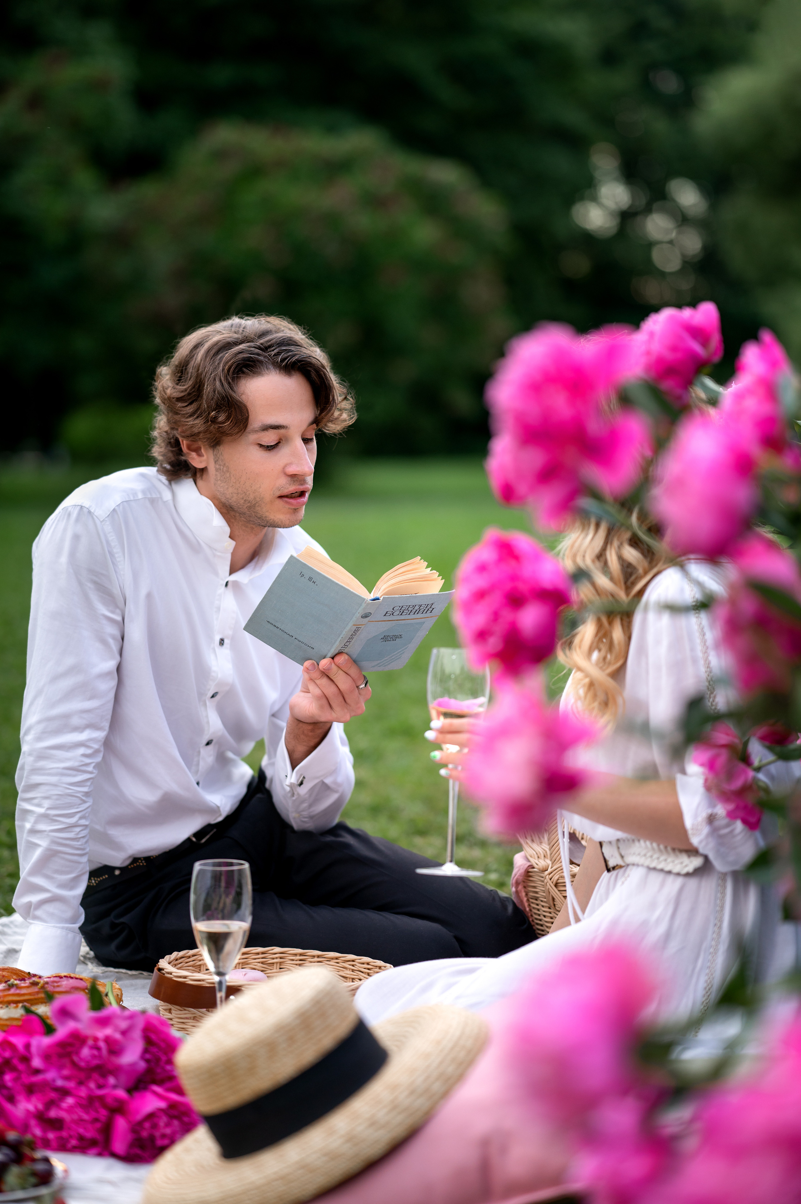 Пикник в саду. Фотограф Елена Сасс Москва