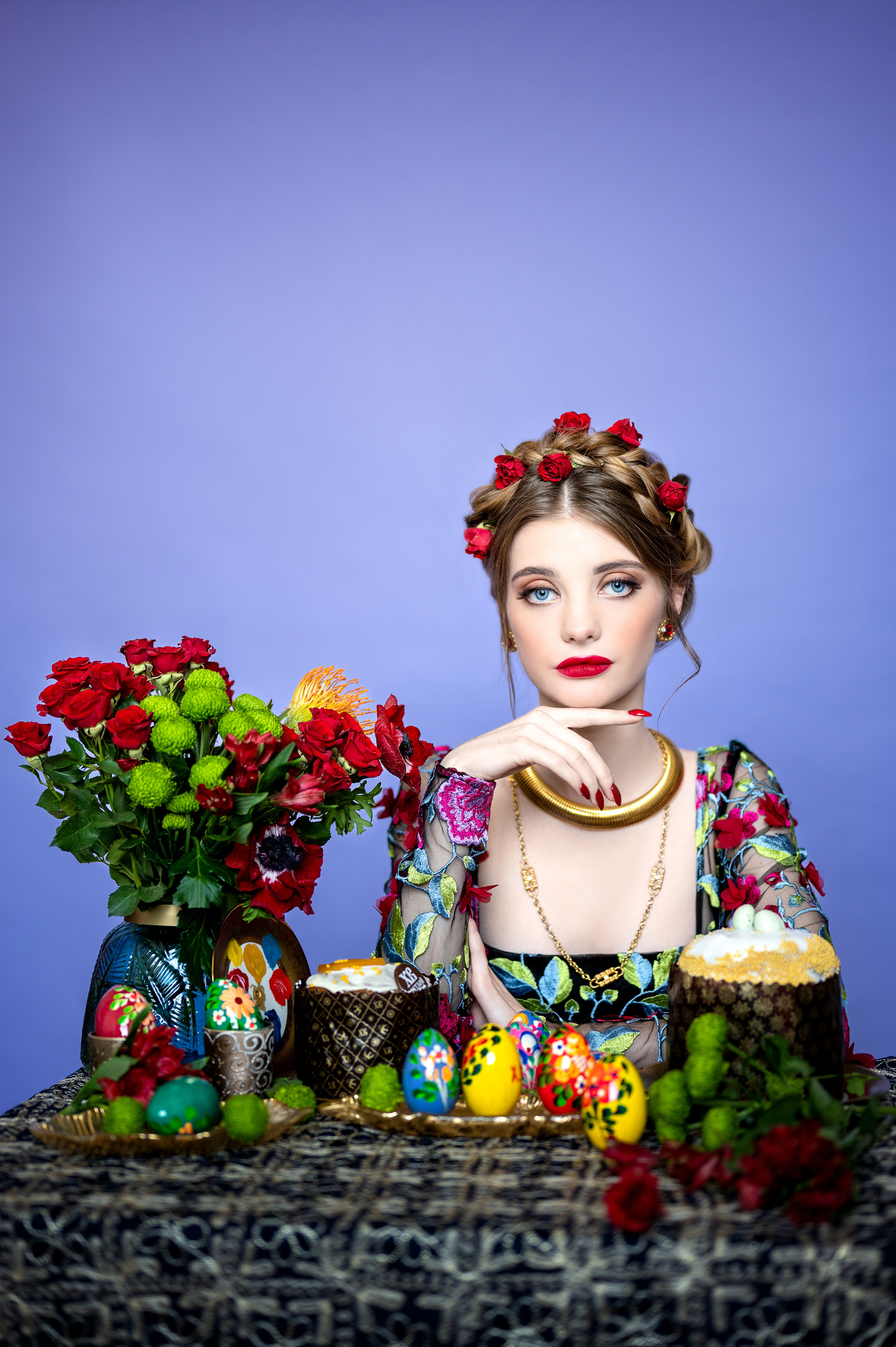 Пасхальная фотосессия Лизы. Фотограф Елена Сасс Москва