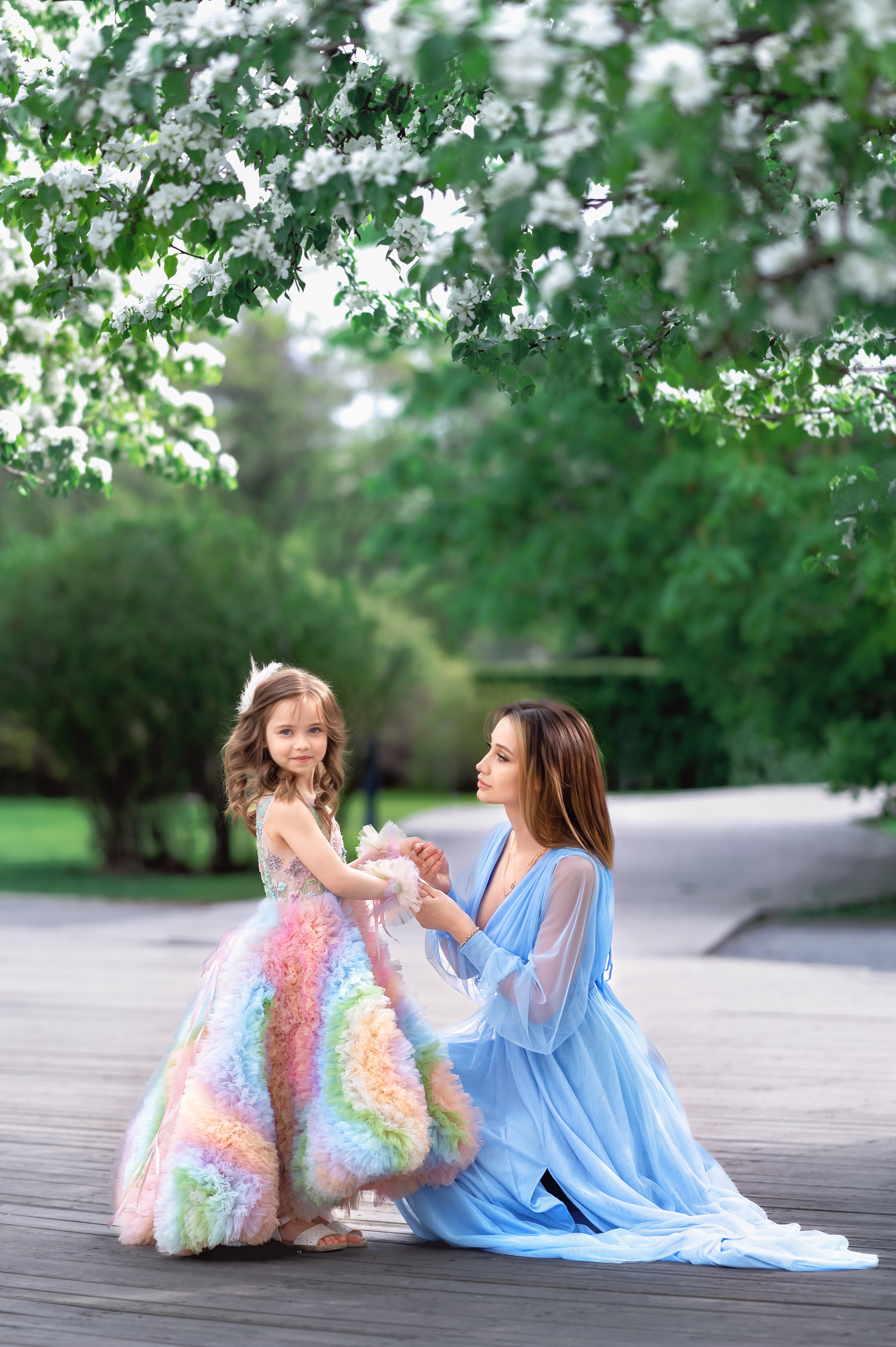 В яблоневом саду. Фотограф Елена Сасс Москва