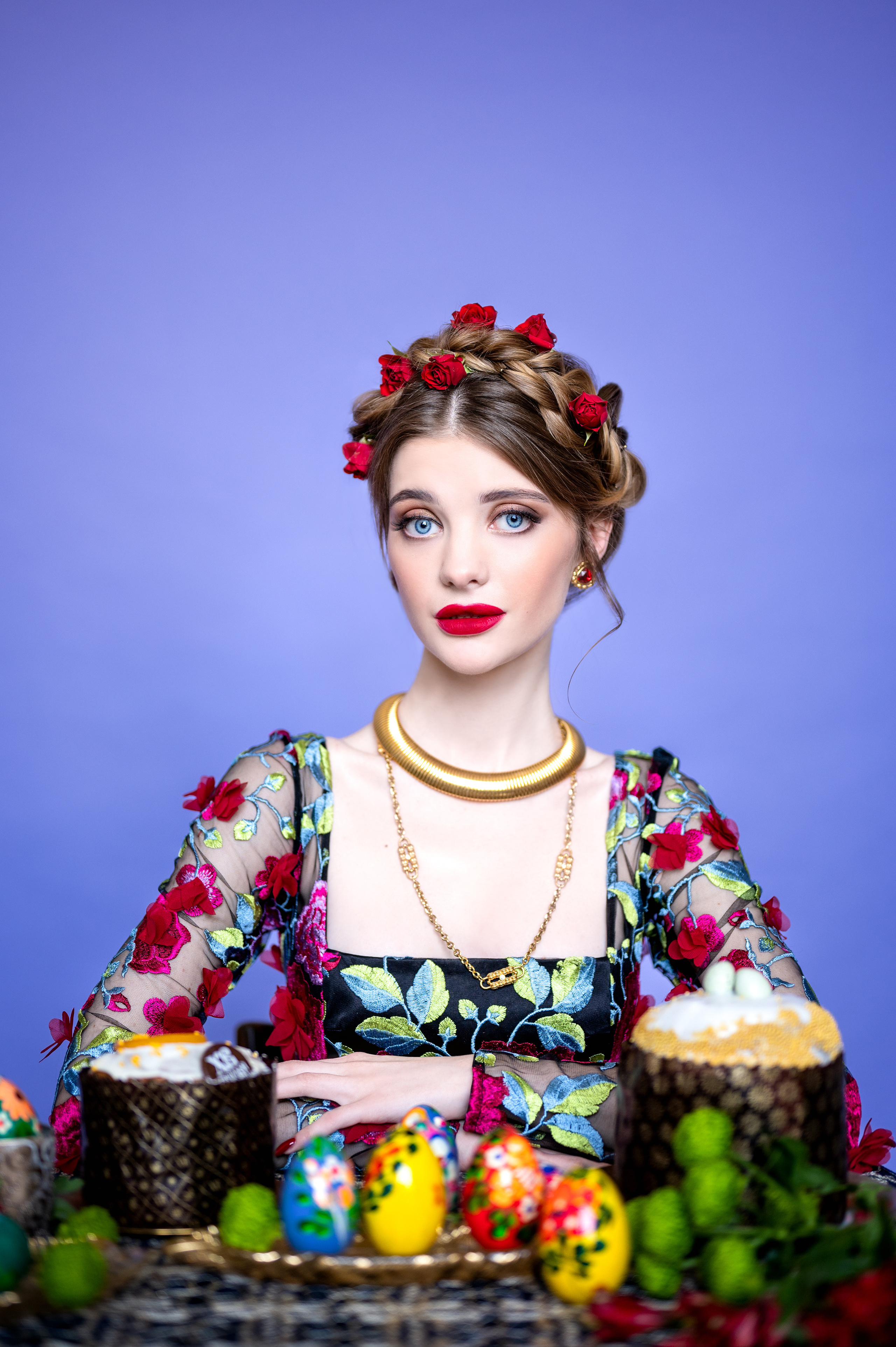 Пасхальная фотосессия Лизы. Фотограф Елена Сасс Москва