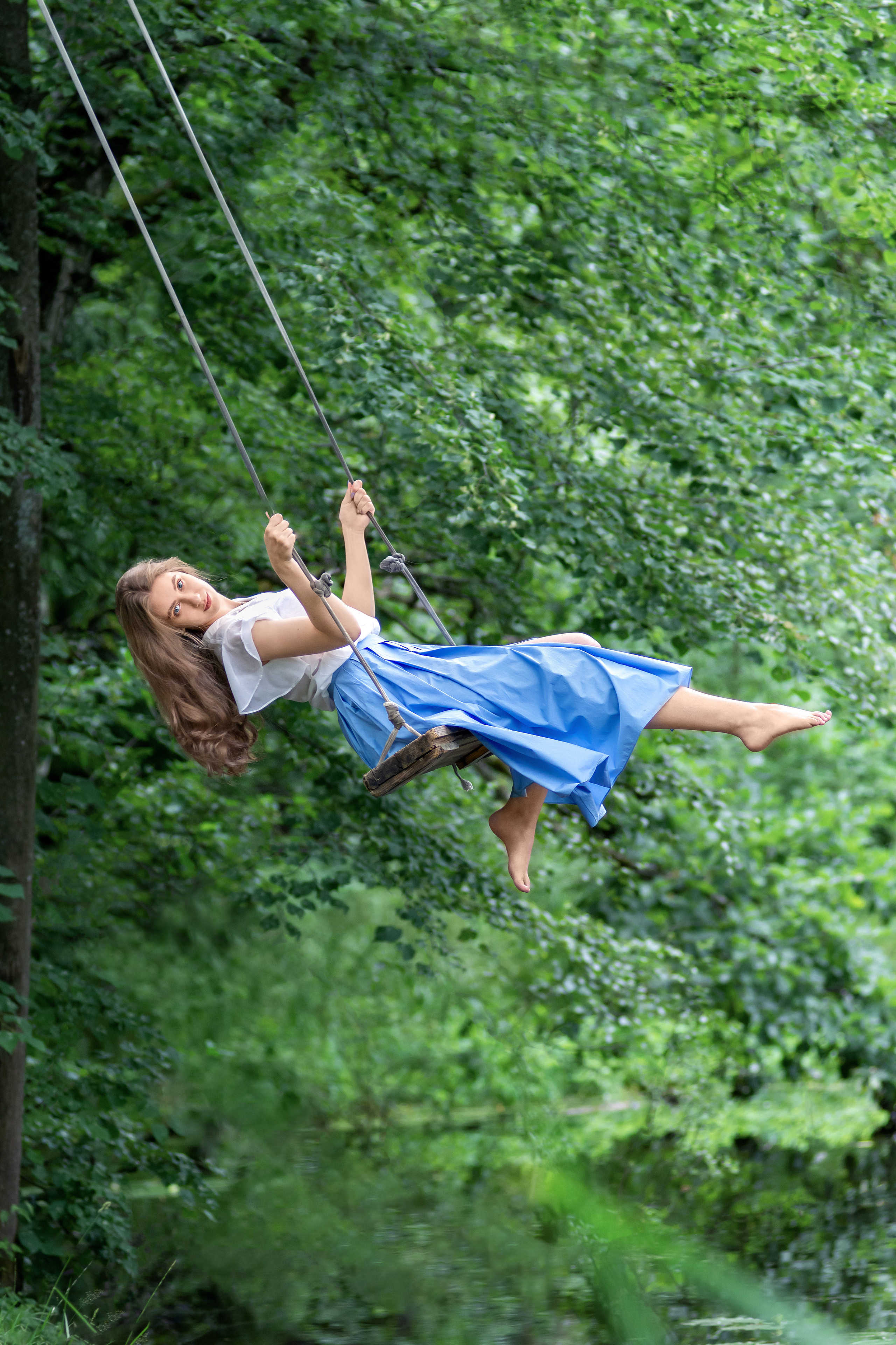 Цветочная лодка. Фотограф Елена Сасс Москва
