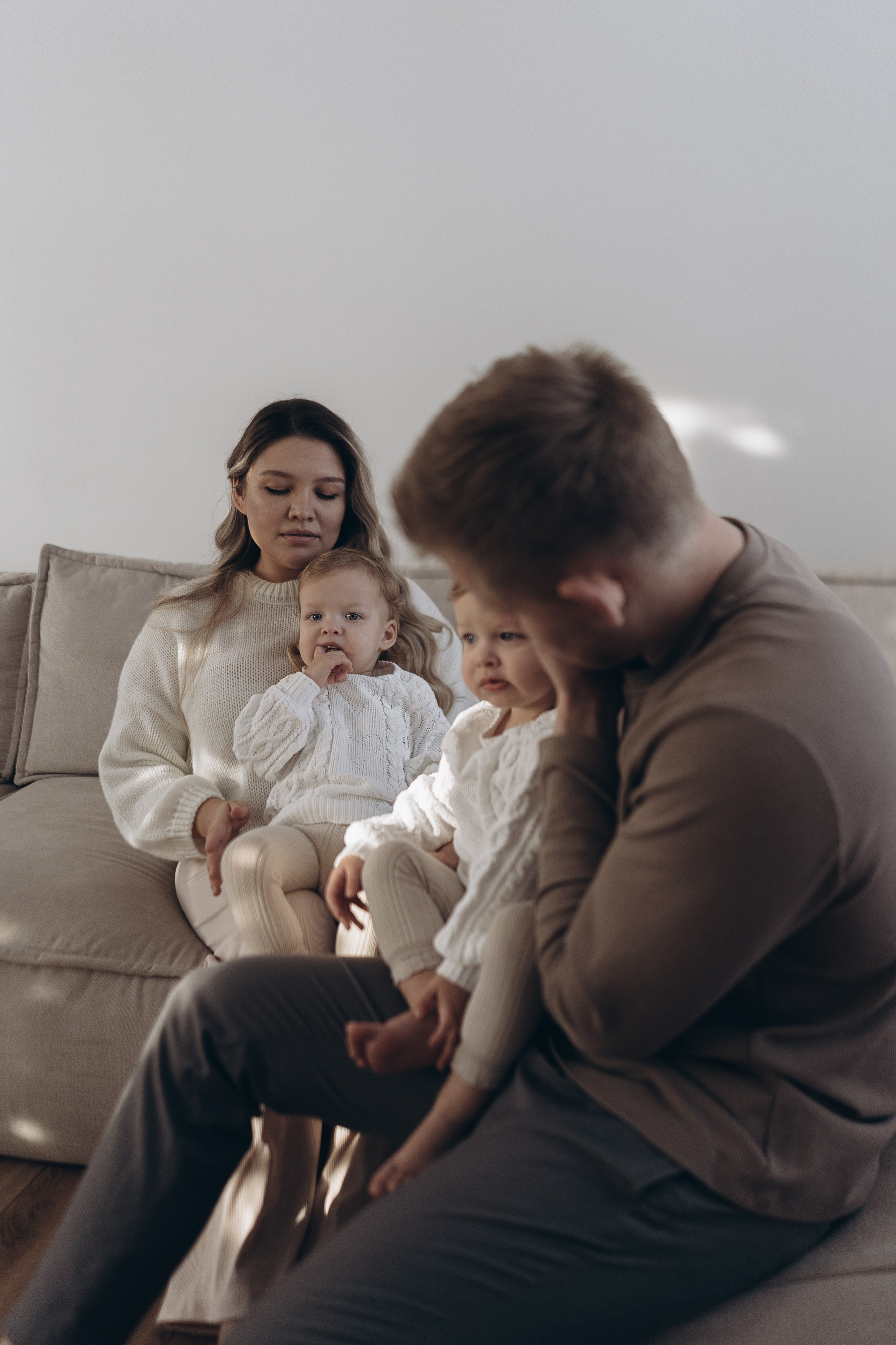 Лёша, Лена, Ева и Лея. Семейный и домашний фотограф в Уфе Ирина Гарасюта