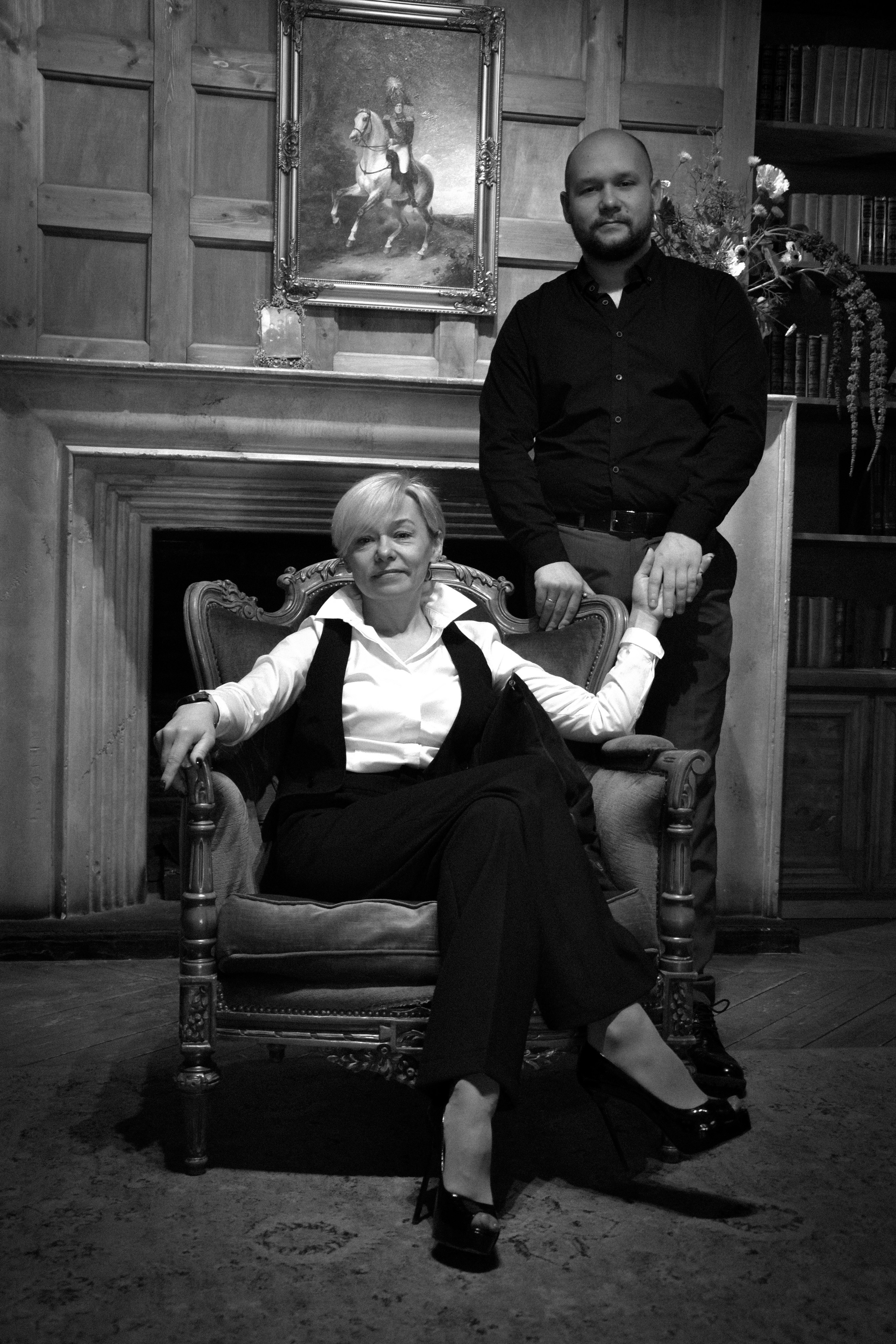 Family noir. Фотограф Анастасия Шай в Санкт-Петербурге