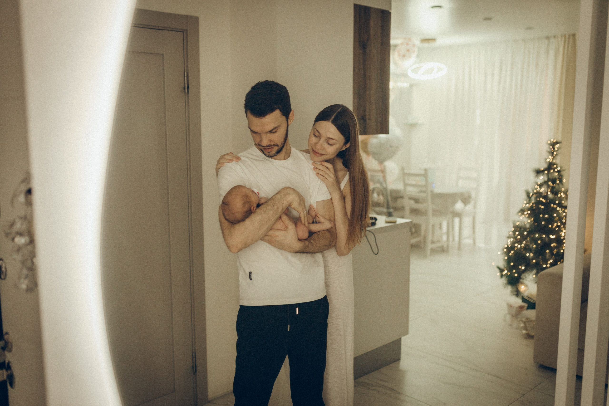 Вика, Леша и Алиса. Семейный фотограф и фотограф на роды в Ростове-на-Дону Мухина Виктория