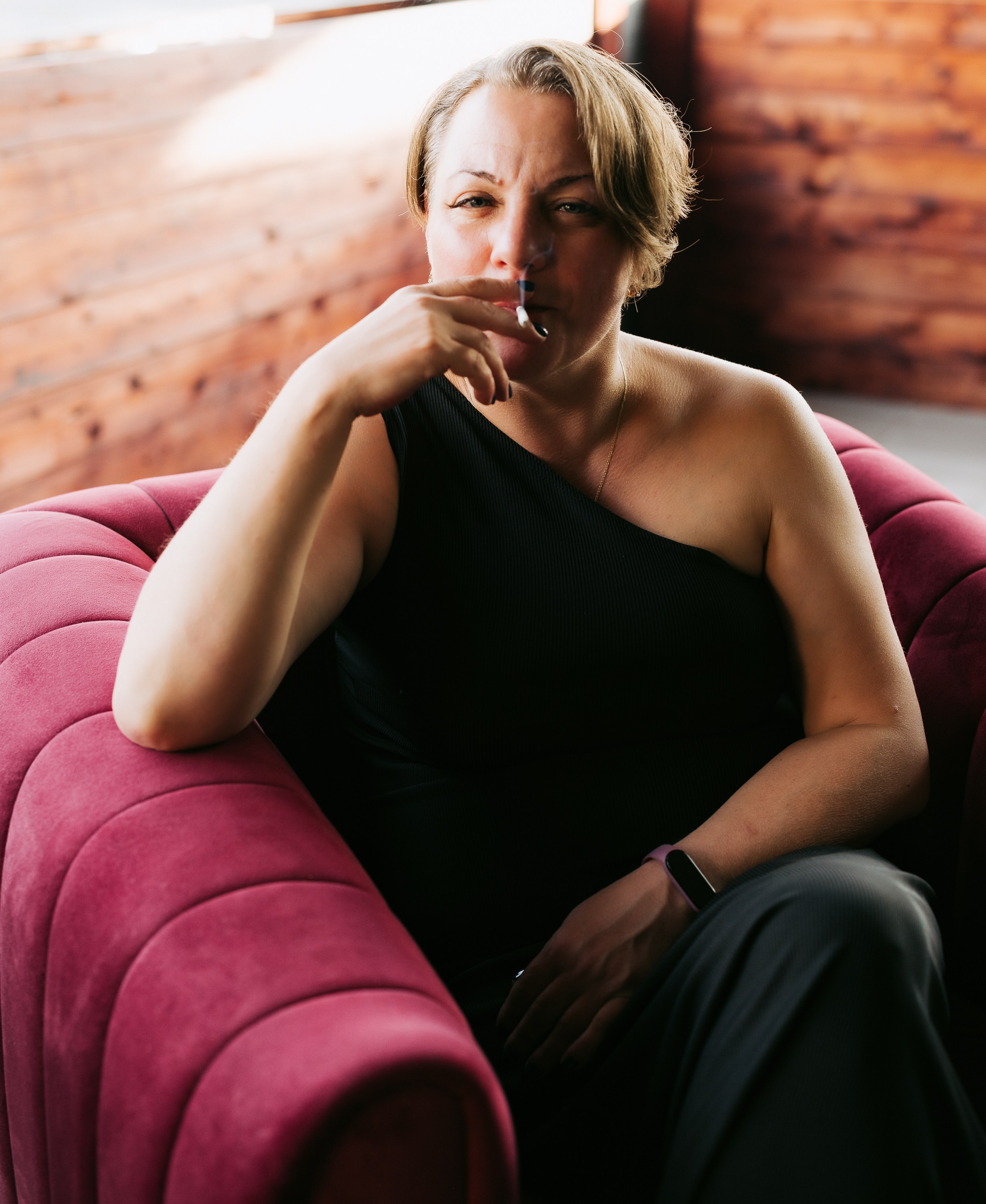 Она может быть уверенной-  или не очень