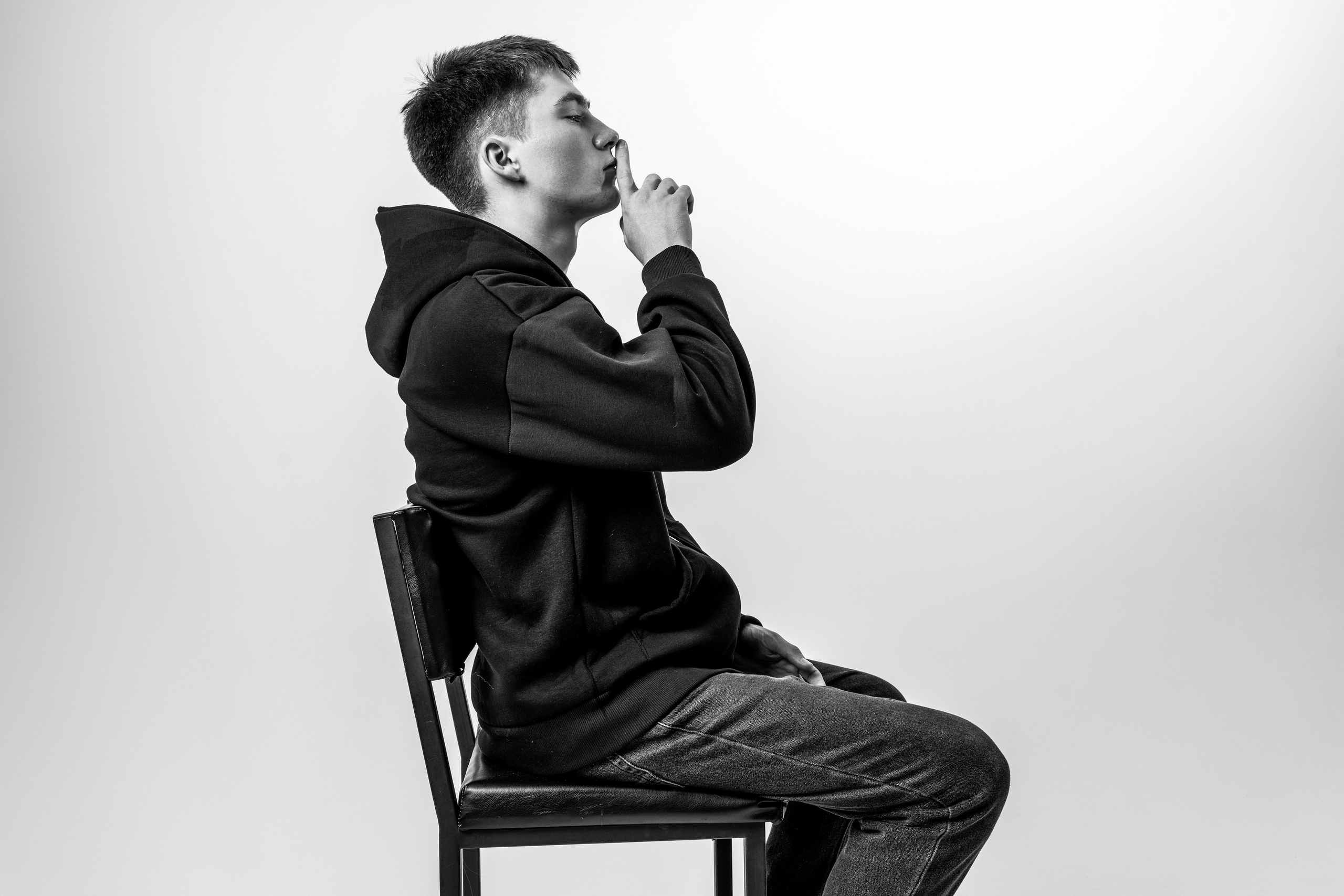 Фотосессия для рэп исполнителя 4deam на обложку музыкального альбома