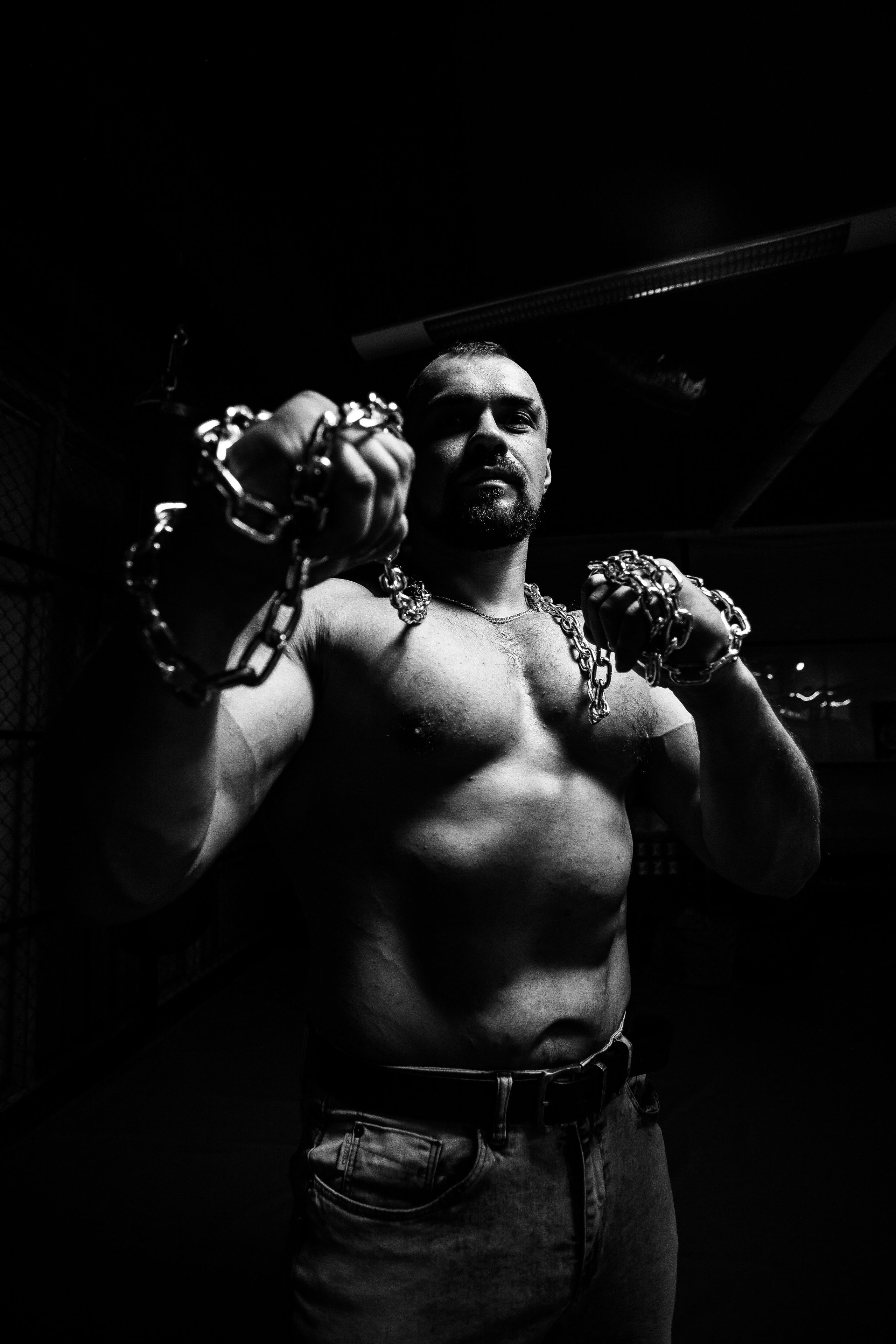 Фотосессия спортсмена в тренажерном зале. Александр Оношкин. Свадебный фотограф в Екатеринбурге