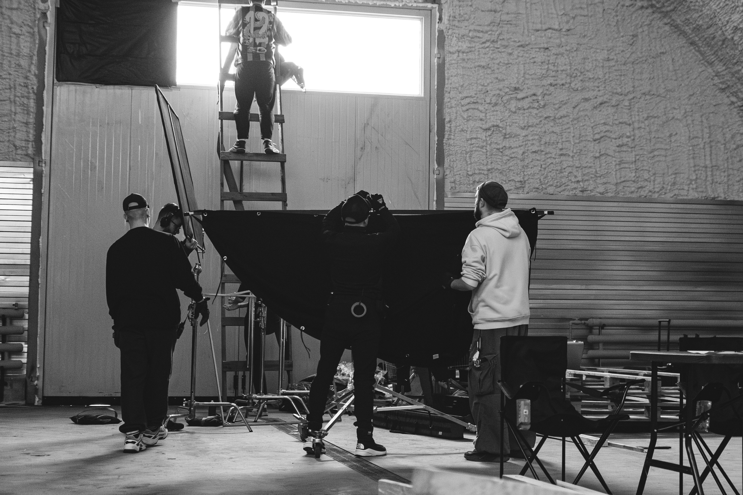 Бэкстеджи. Фотограф Егор Огородов