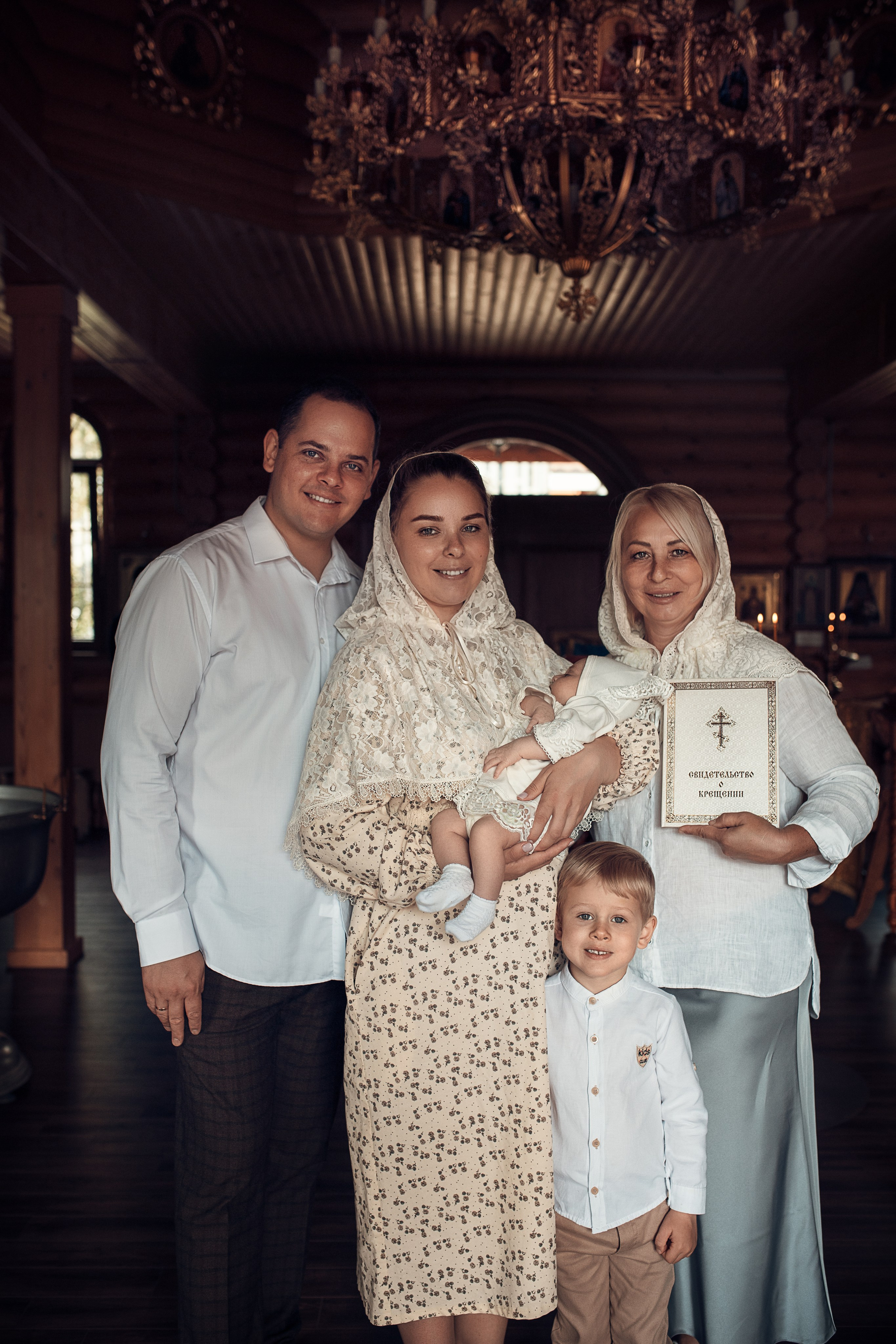 Фотосъемка крещения в Москве