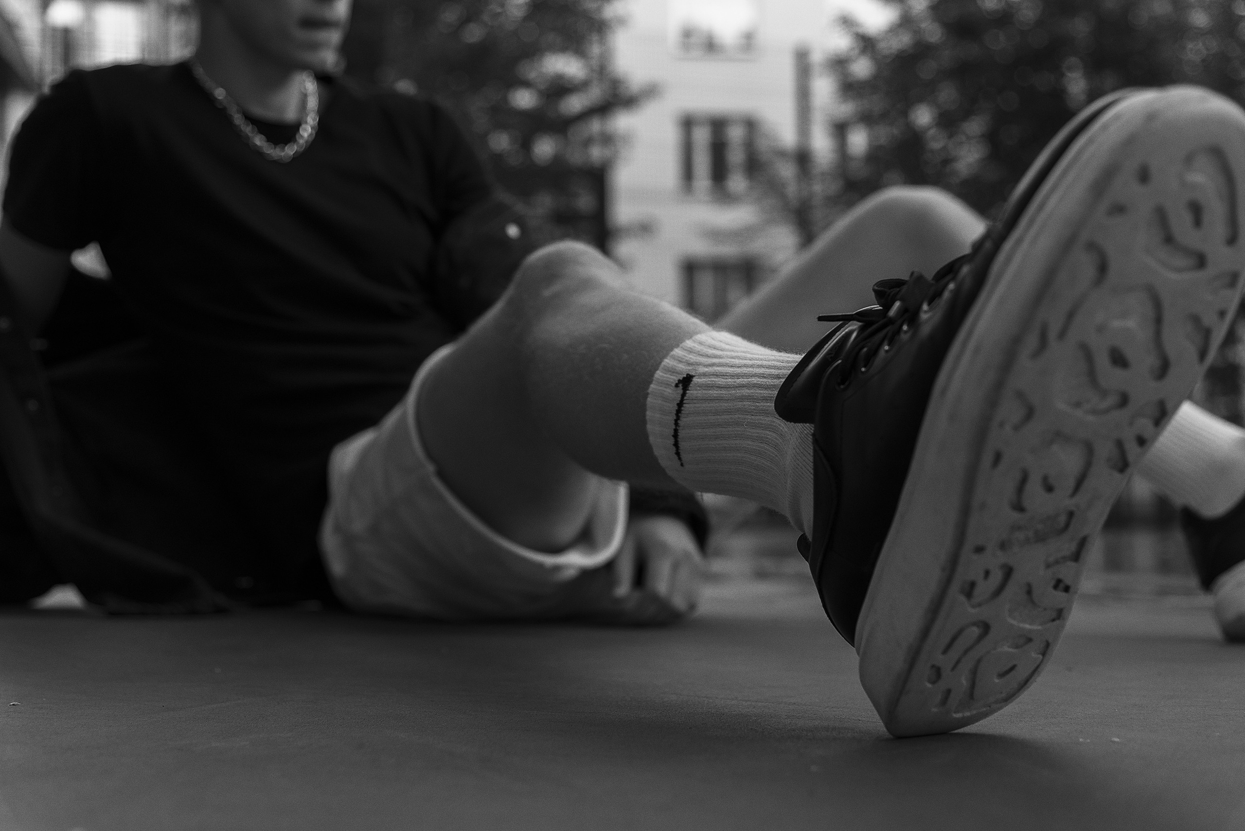 Фотосессия на баскетбольной площадке. Свадебный и индивидуальный фотограф Никита Роут | Москва