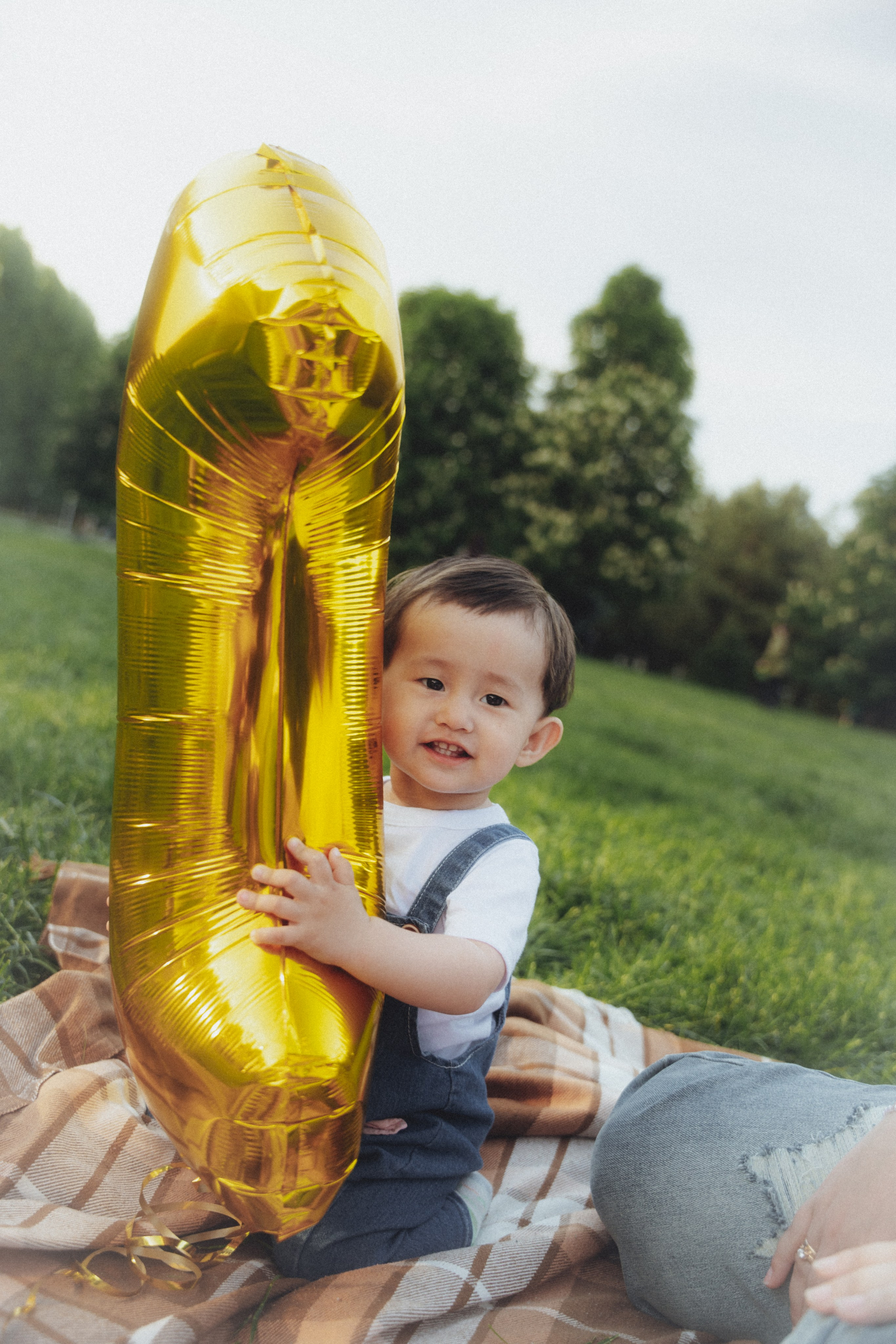 Ailuna is 1 year old