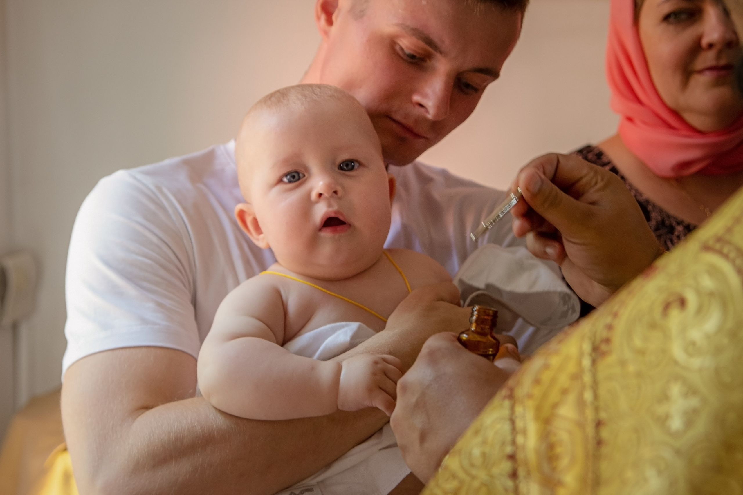 Крещение. Фотограф Наталья Лепесей