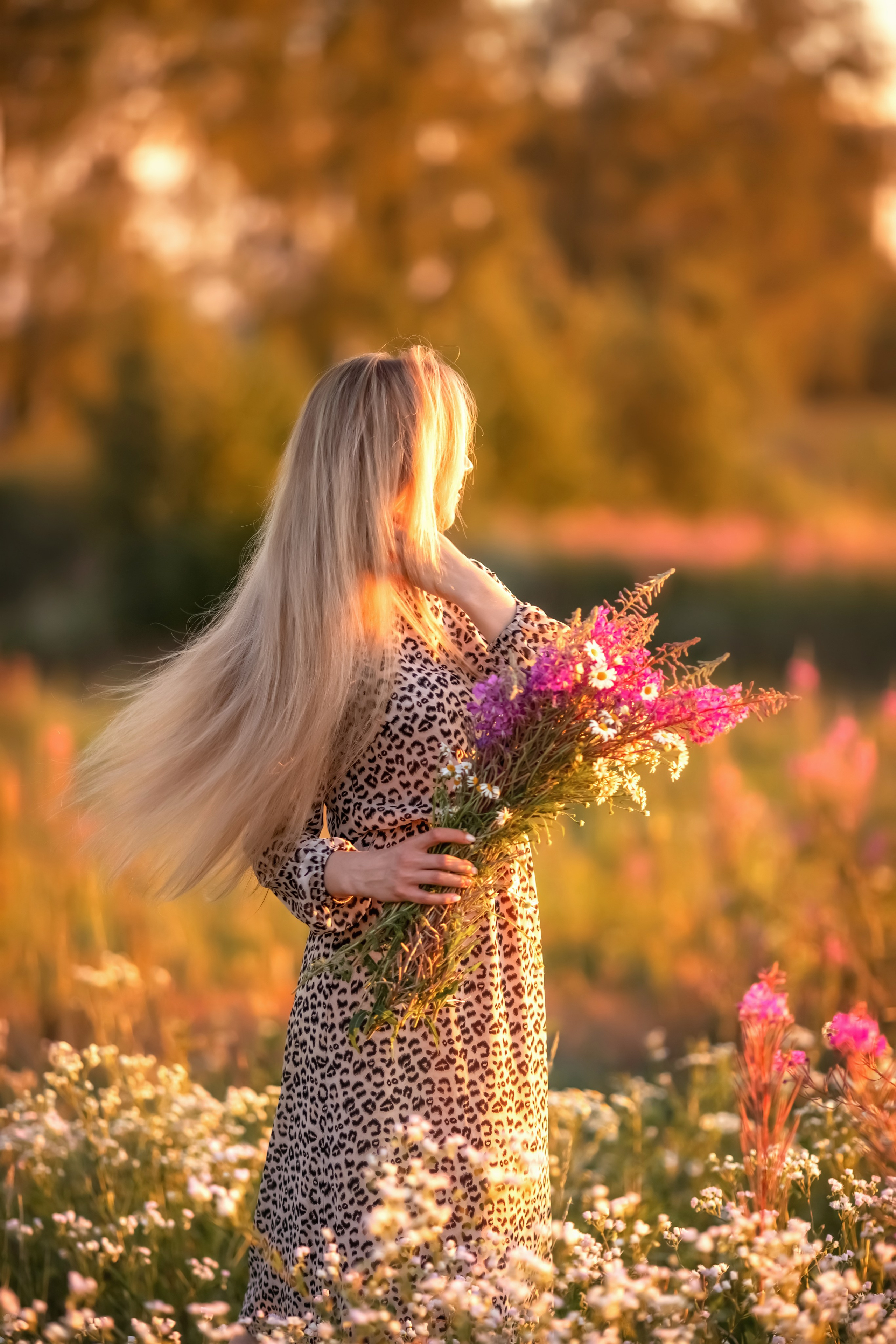 Все цветы для Дарьи на закате. Ольга Смирнова юрист, фотограф