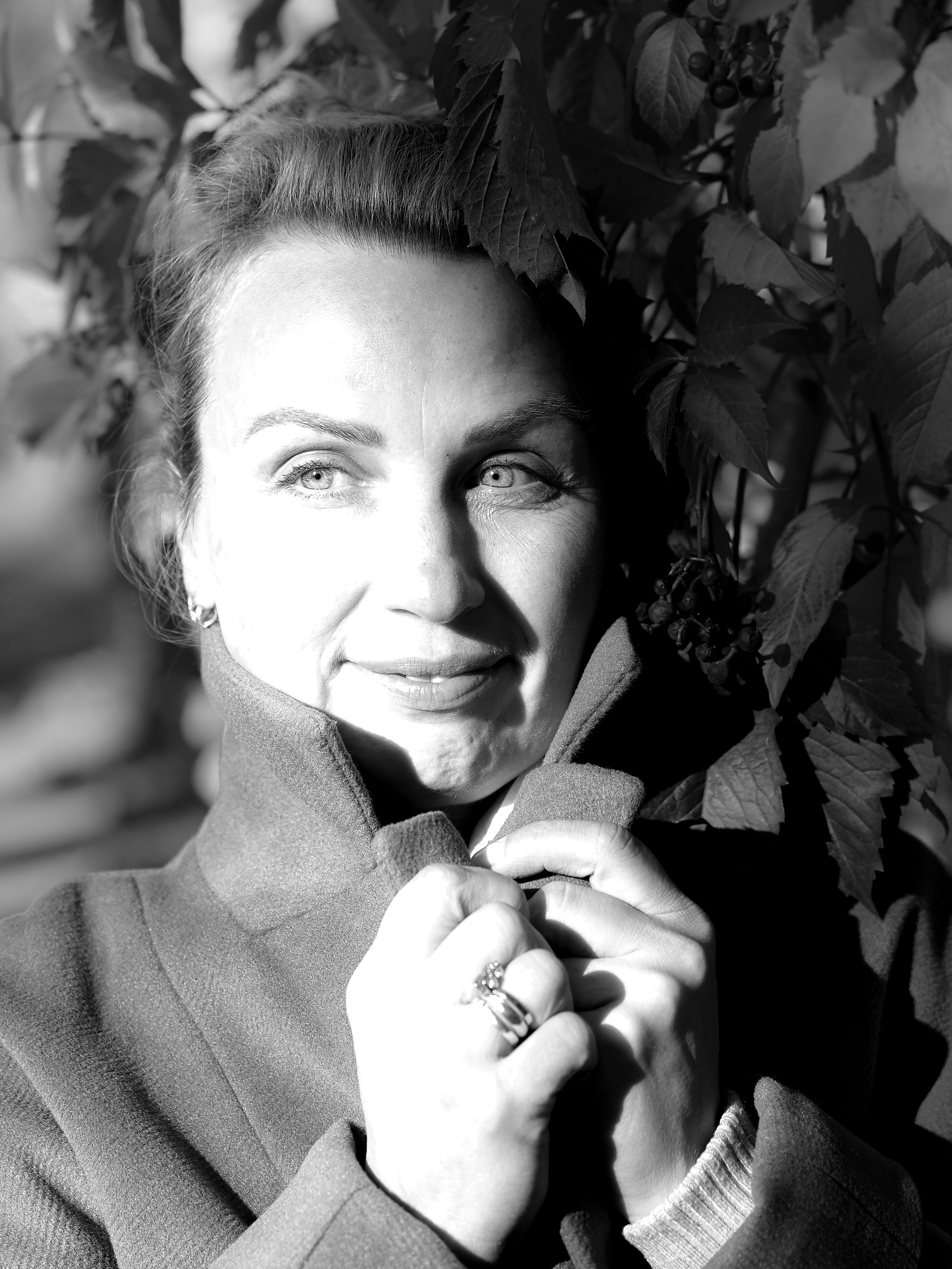 Tanya_autumn in grey. Фотограф и видеограф в Санкт-Петербурге — Iren Ginger