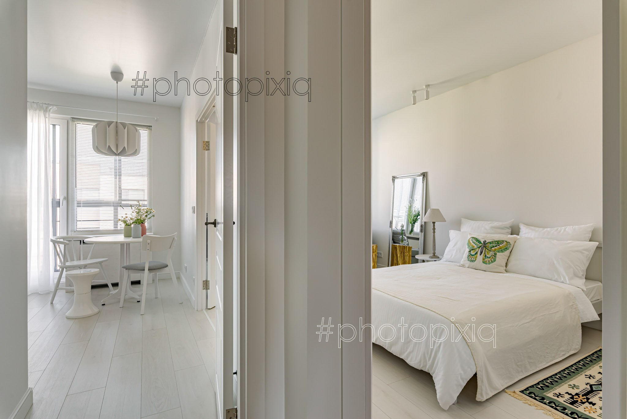 Интерьерная съёмка однокомнатной квартиры. Интерьерная съёмка и виртуальные туры — Интерьерный фотограф Кузнецов Сергей (photopixiq)