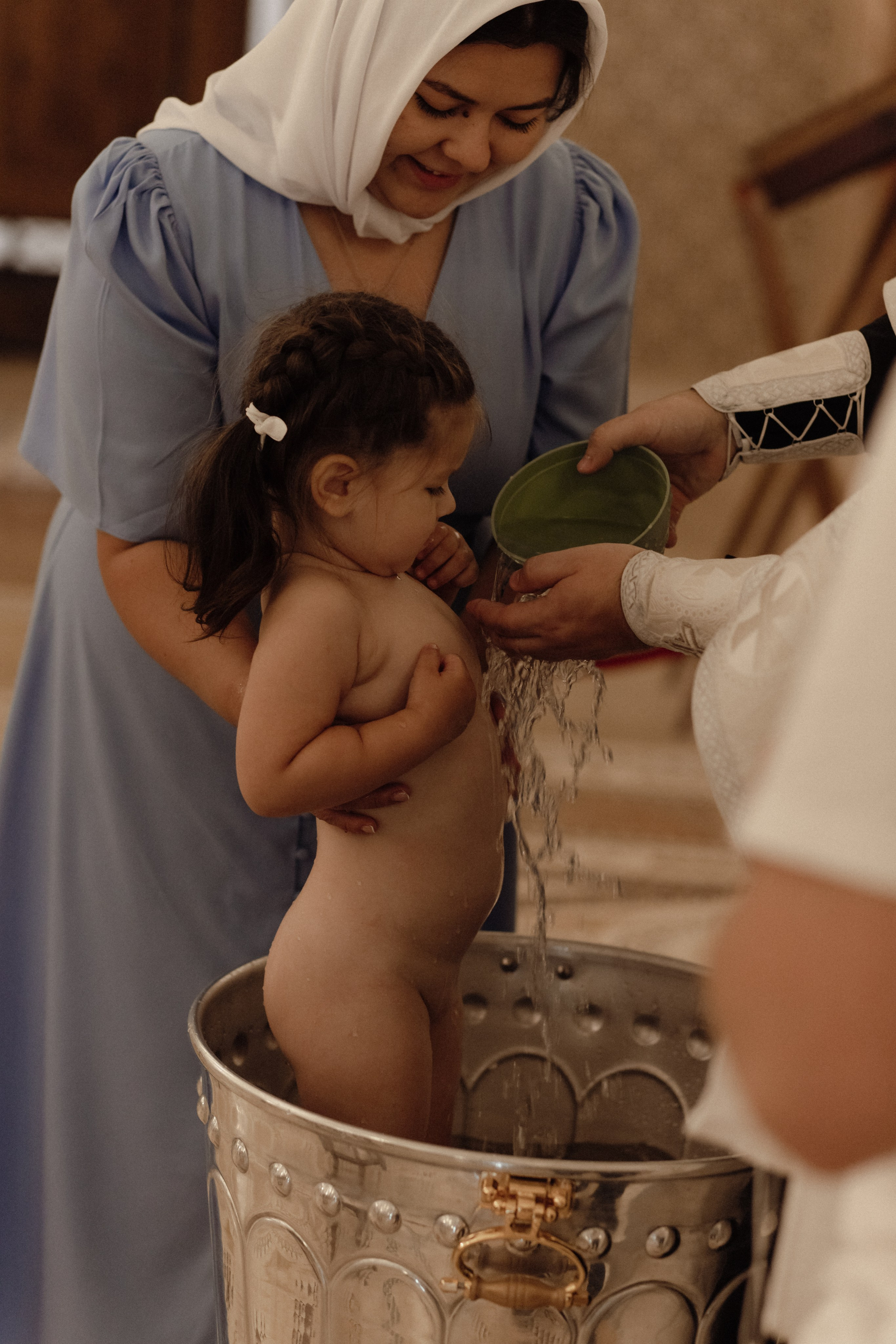 Крещение Киры. Семейный и свадебный фотограф в Челябинске Мария Леонтьева