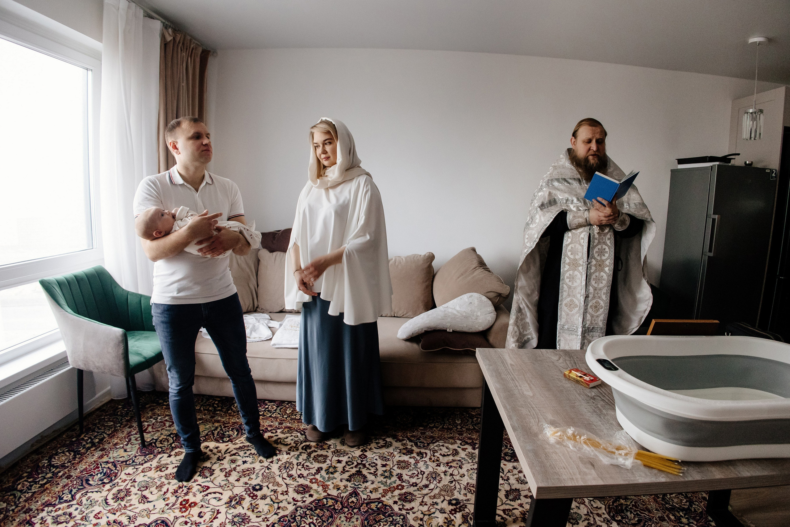 Крещение Стефании. Свадебный и семейный фотограф Екатерина Иванова