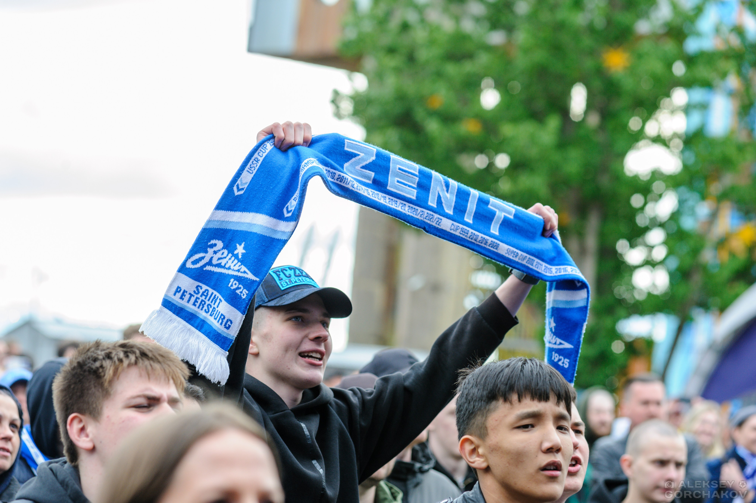 100-летие ФК «Зенит». Алексей Горчаков. Фотограф на ваш праздник