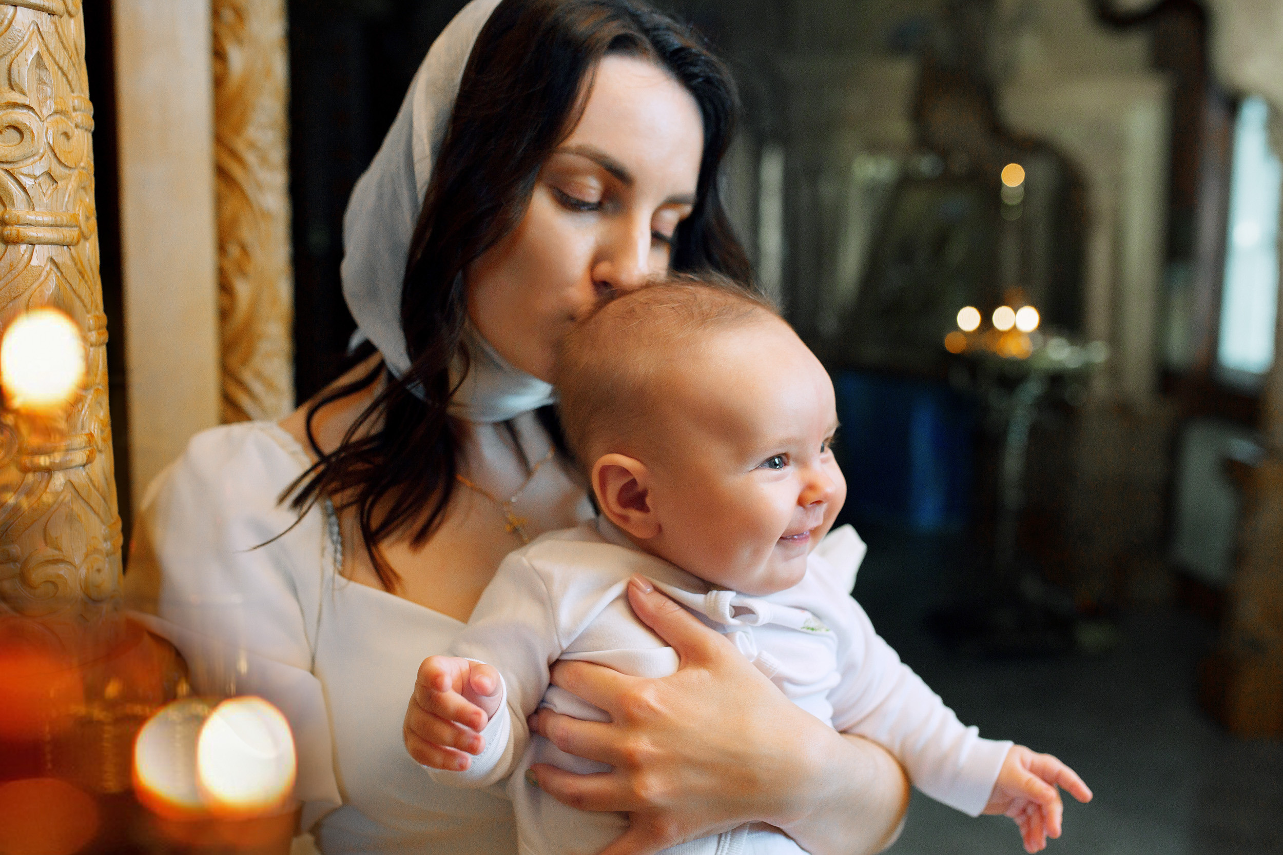 КРЕЩЕНИЕ Ромки Минск. Фотограф новорожденных Оксана Полевская