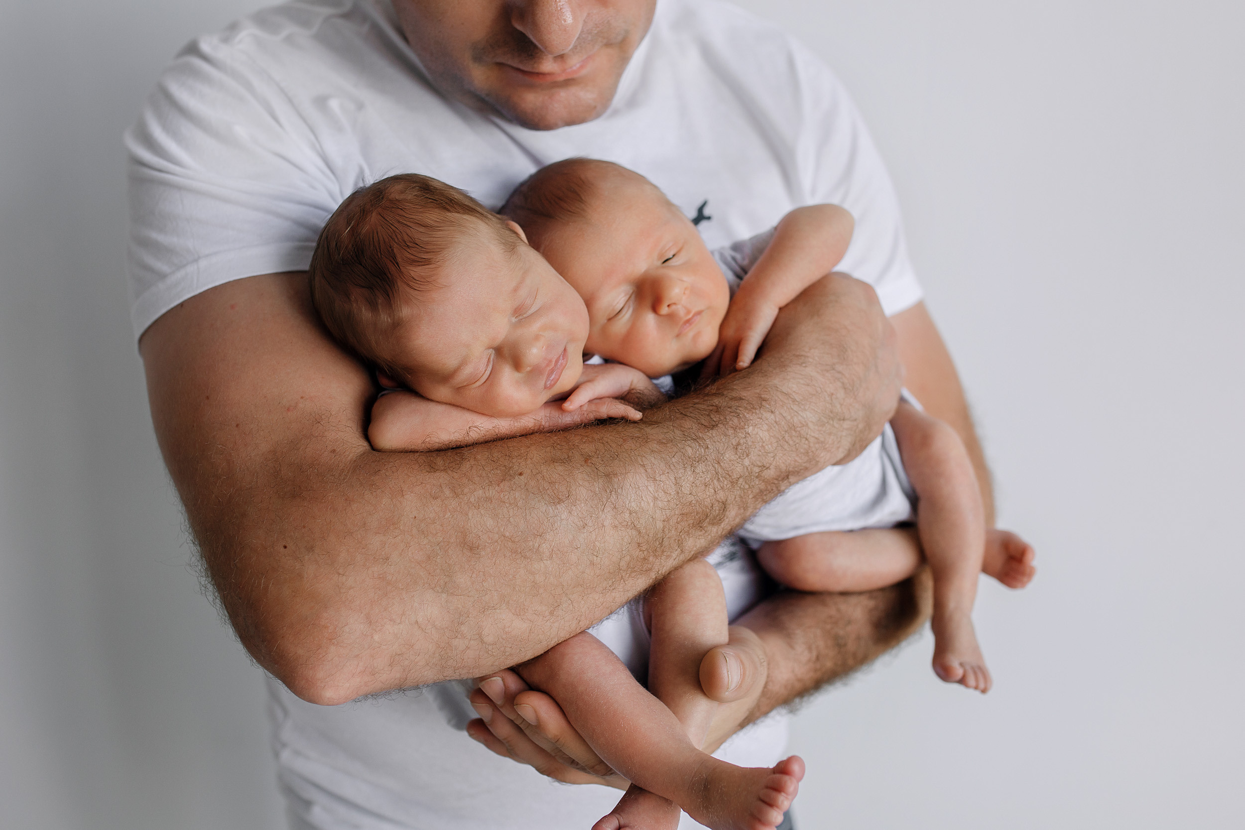 ВАНЯ и ЕВА двойняшки Classic. Фотограф новорожденных Оксана Полевская