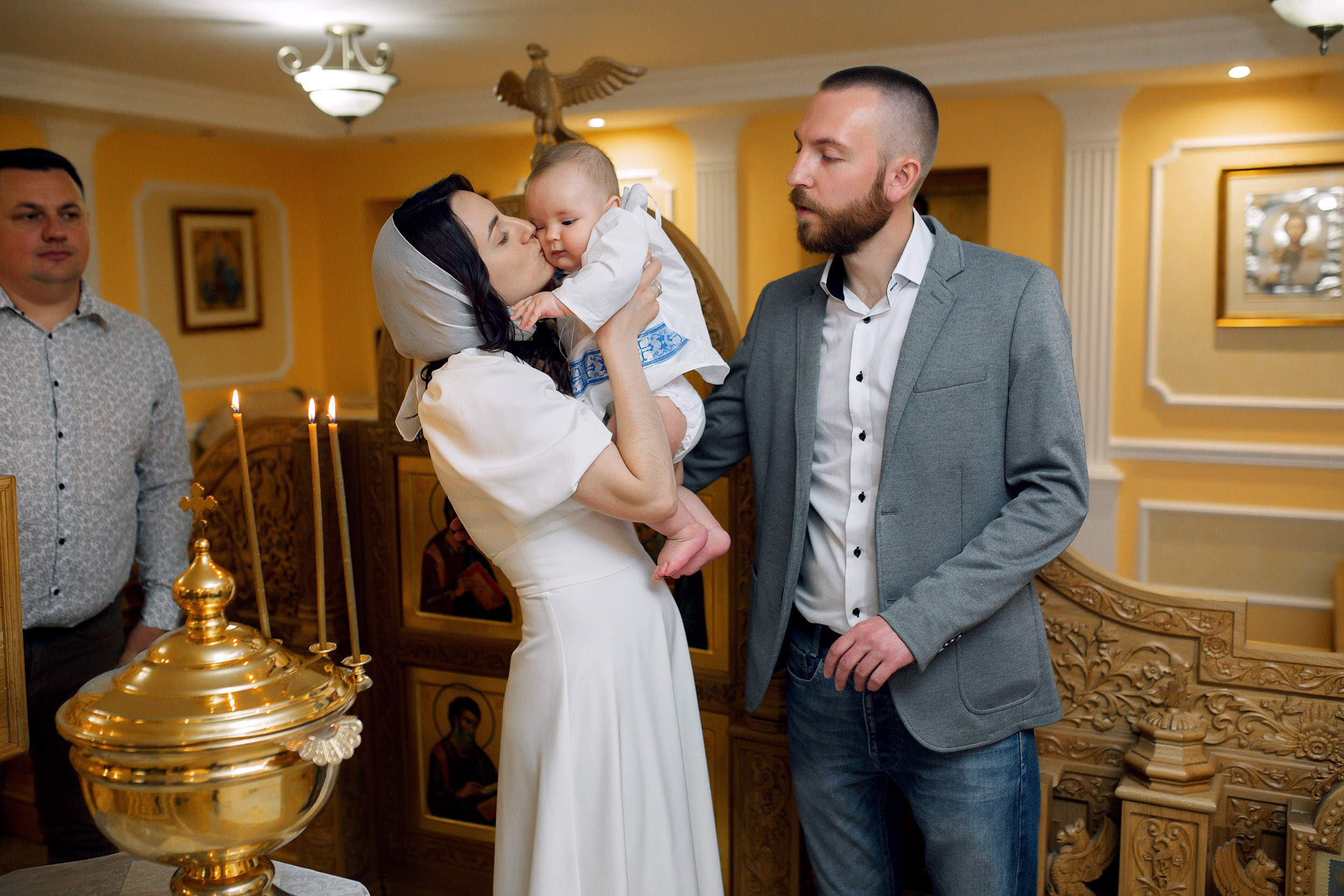 КРЕЩЕНИЕ Ромки Минск. Фотограф новорожденных Оксана Полевская