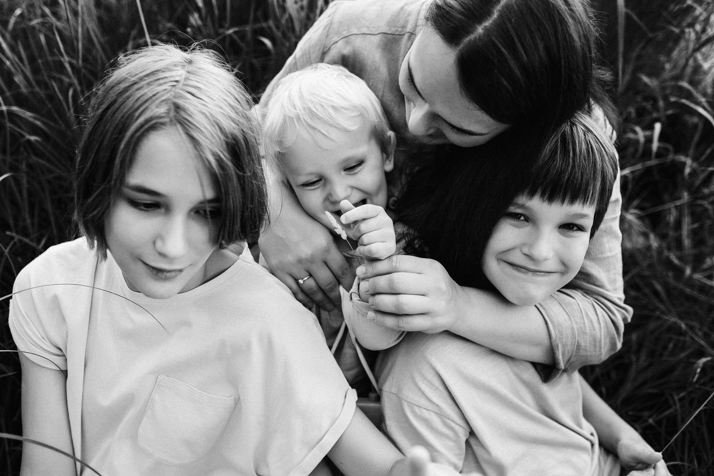 Нелли и дети. Фотограф новорожденных Оксана Полевская