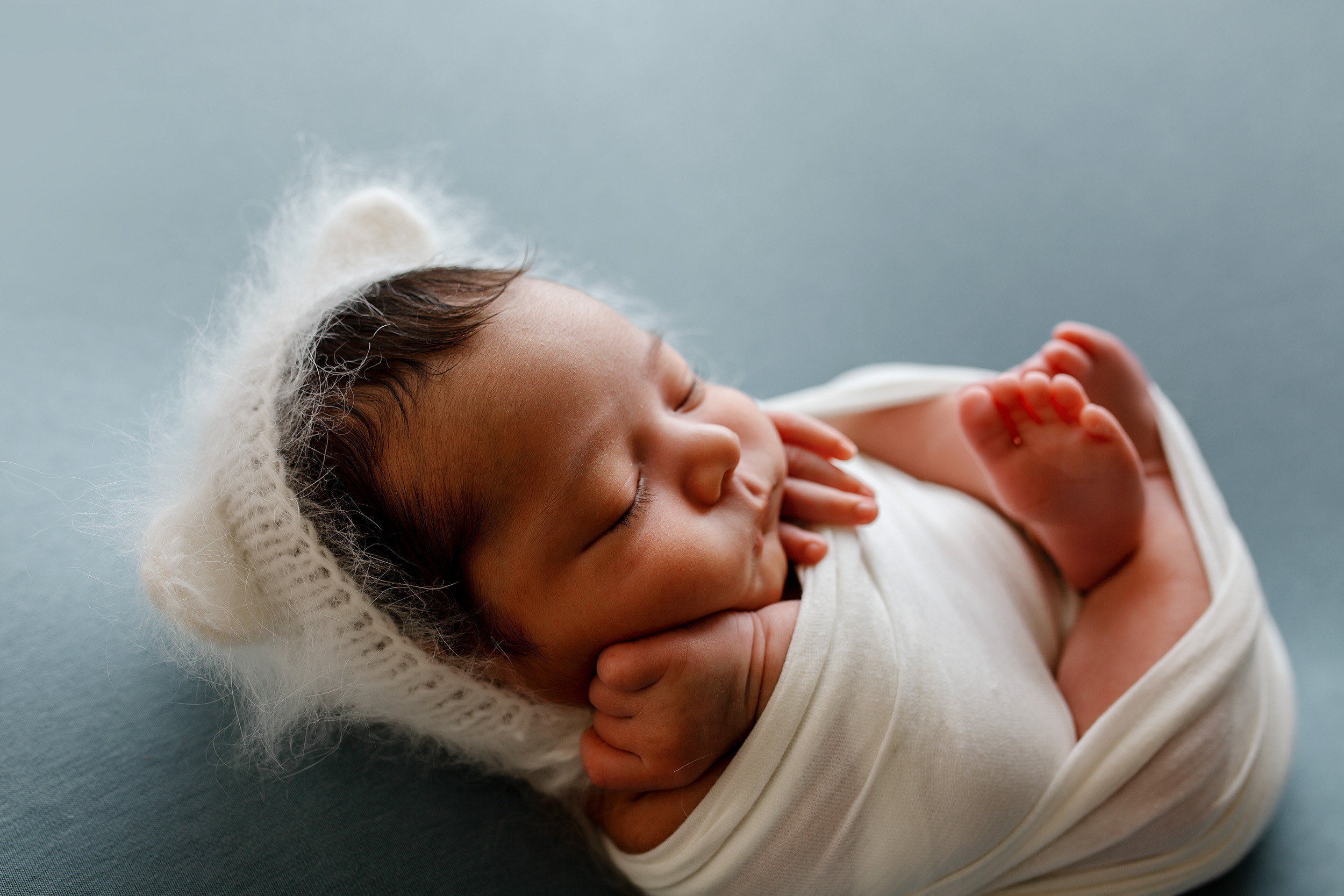 Фотосессия новорожденного Адама. Фотограф новорожденных Оксана Полевская