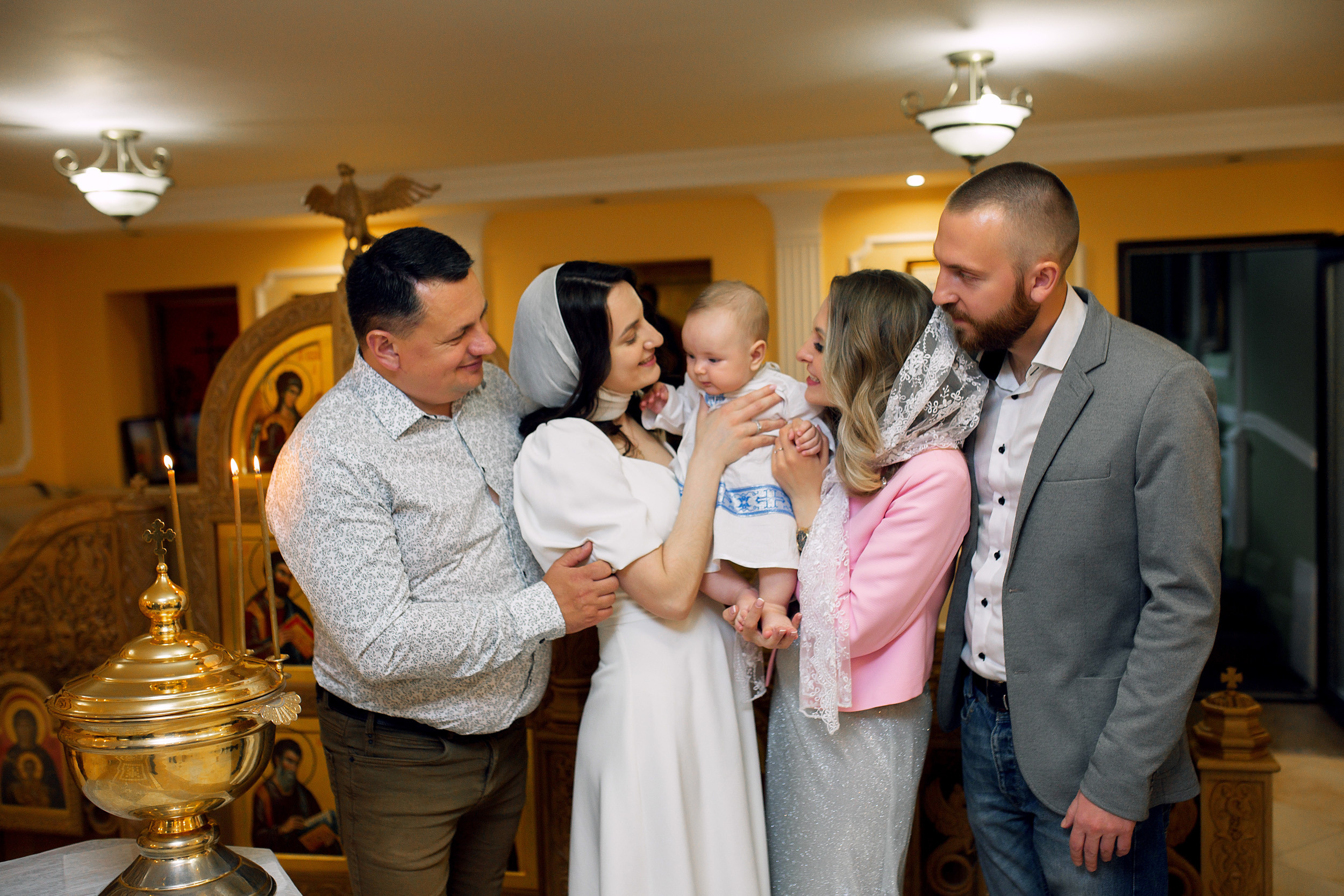 КРЕЩЕНИЕ Ромки Минск. Фотограф новорожденных Оксана Полевская