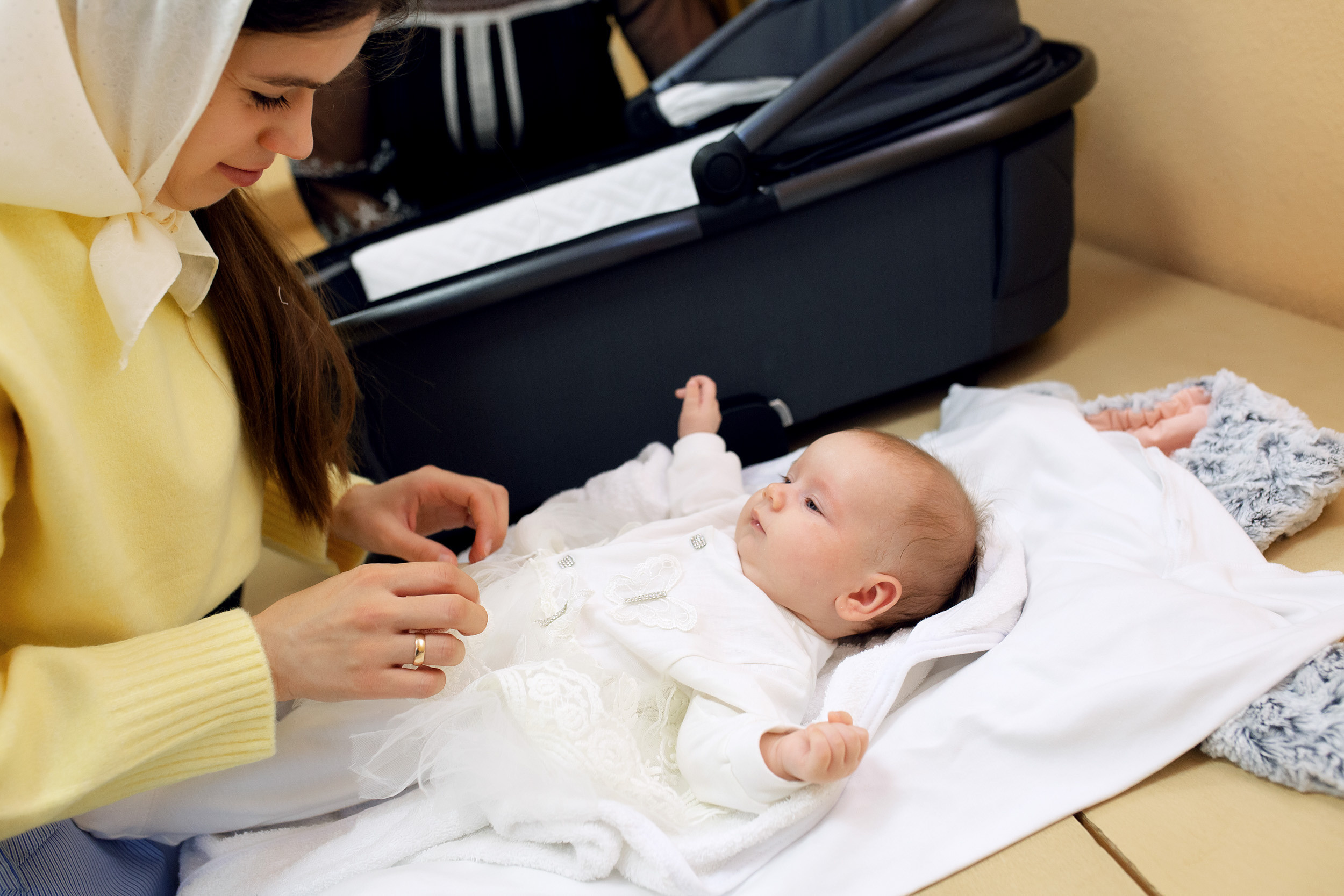 КРЕЩЕНИЕ Верочки Брест. Фотограф новорожденных Оксана Полевская
