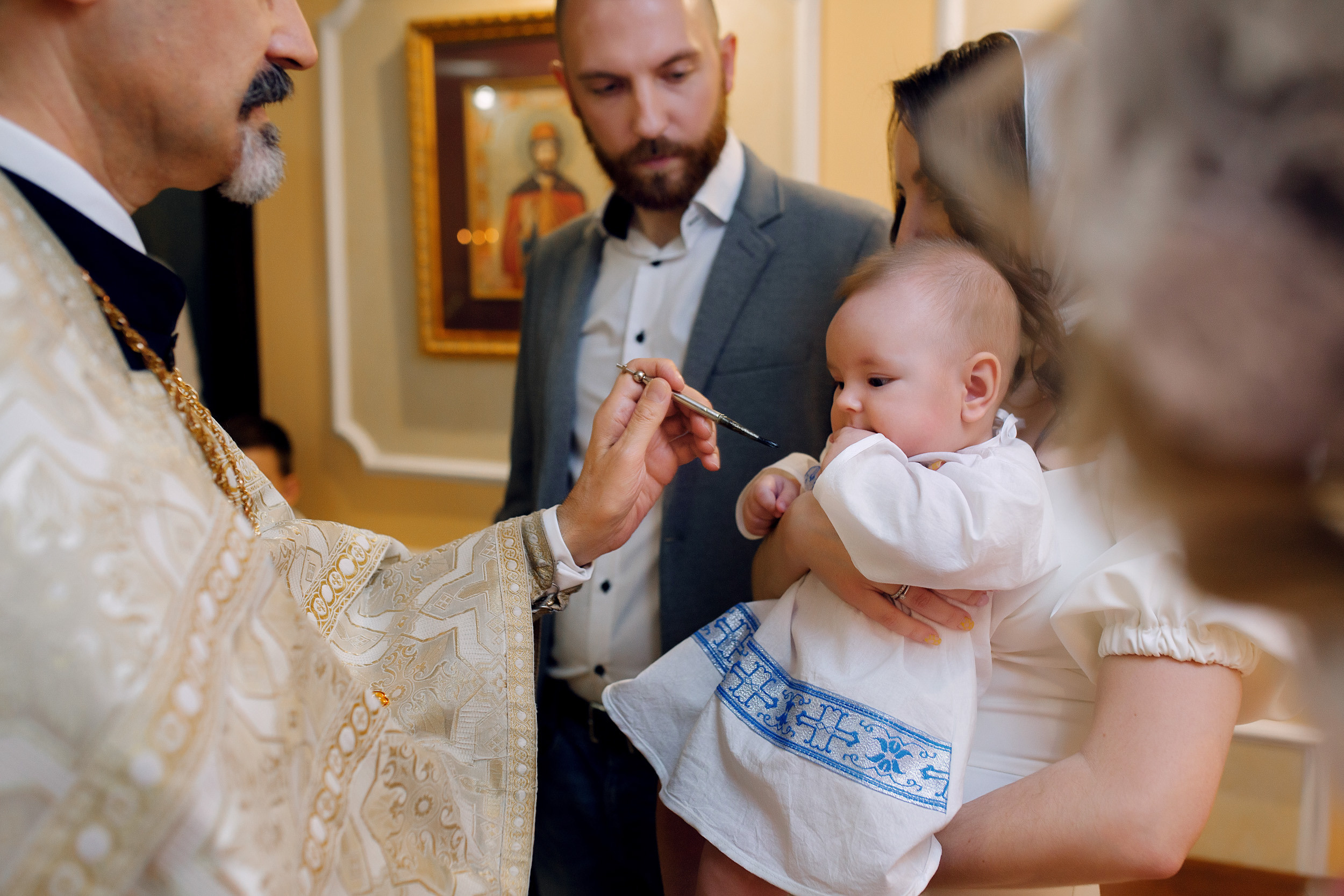 КРЕЩЕНИЕ Ромки Минск. Фотограф новорожденных Оксана Полевская
