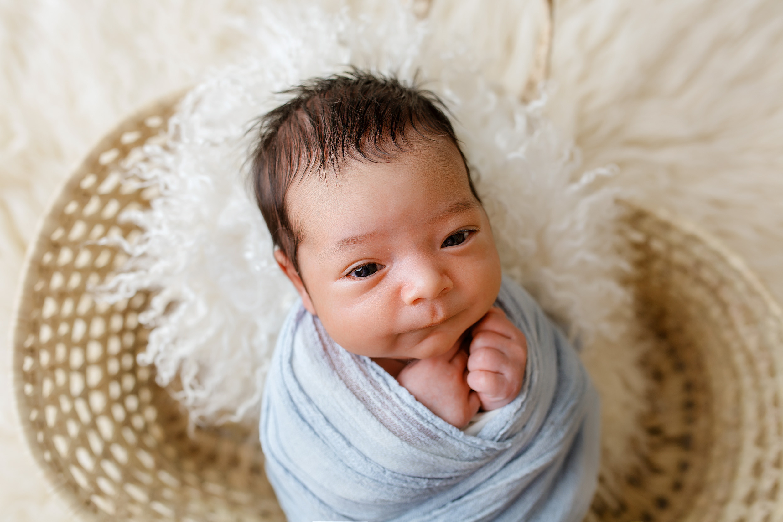 Фотосессия новорожденного Адама. Фотограф новорожденных Оксана Полевская