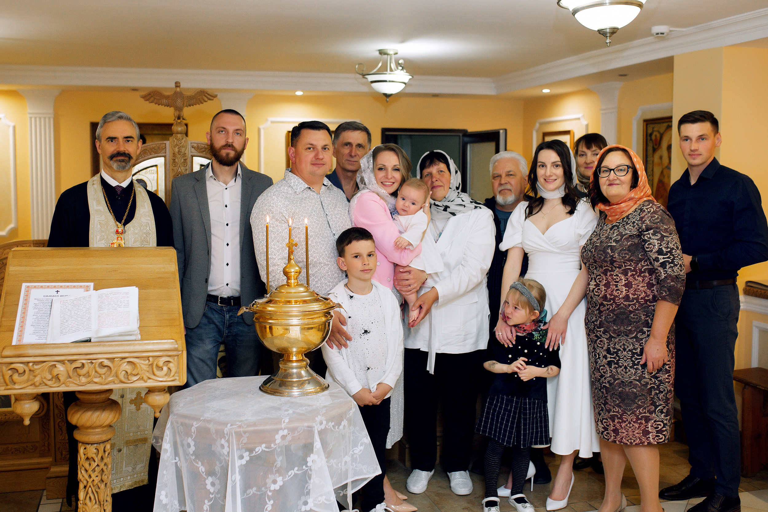 КРЕЩЕНИЕ Ромки Минск. Фотограф новорожденных Оксана Полевская