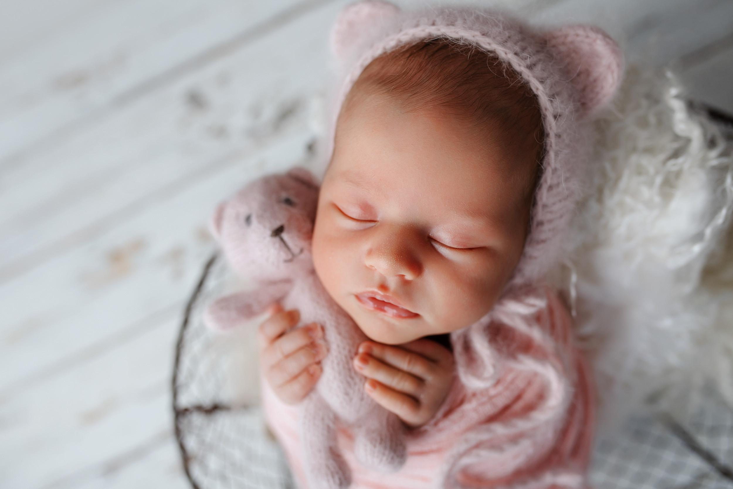 Фотосессия новорожденной Варвары. Фотограф новорожденных Оксана Полевская