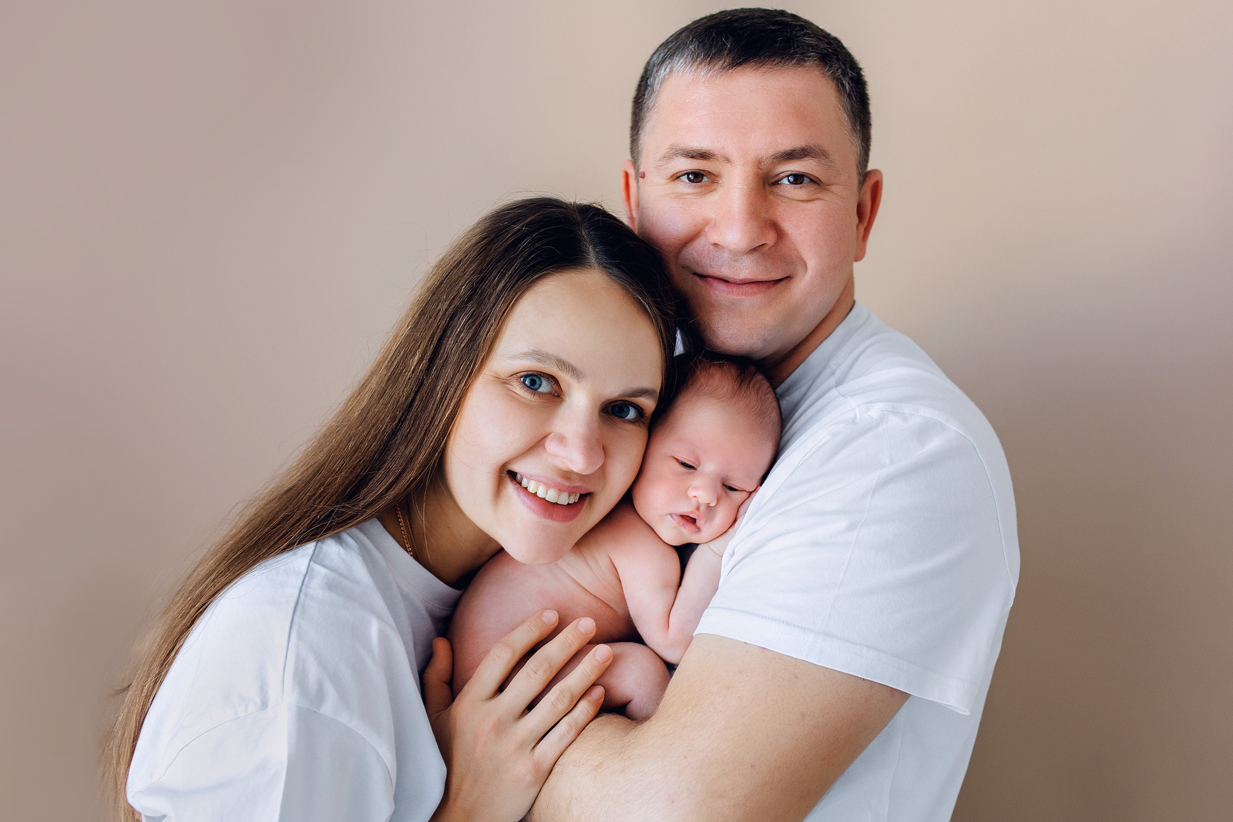 Фотосессия новорожденной Варвары. Фотограф новорожденных Оксана Полевская