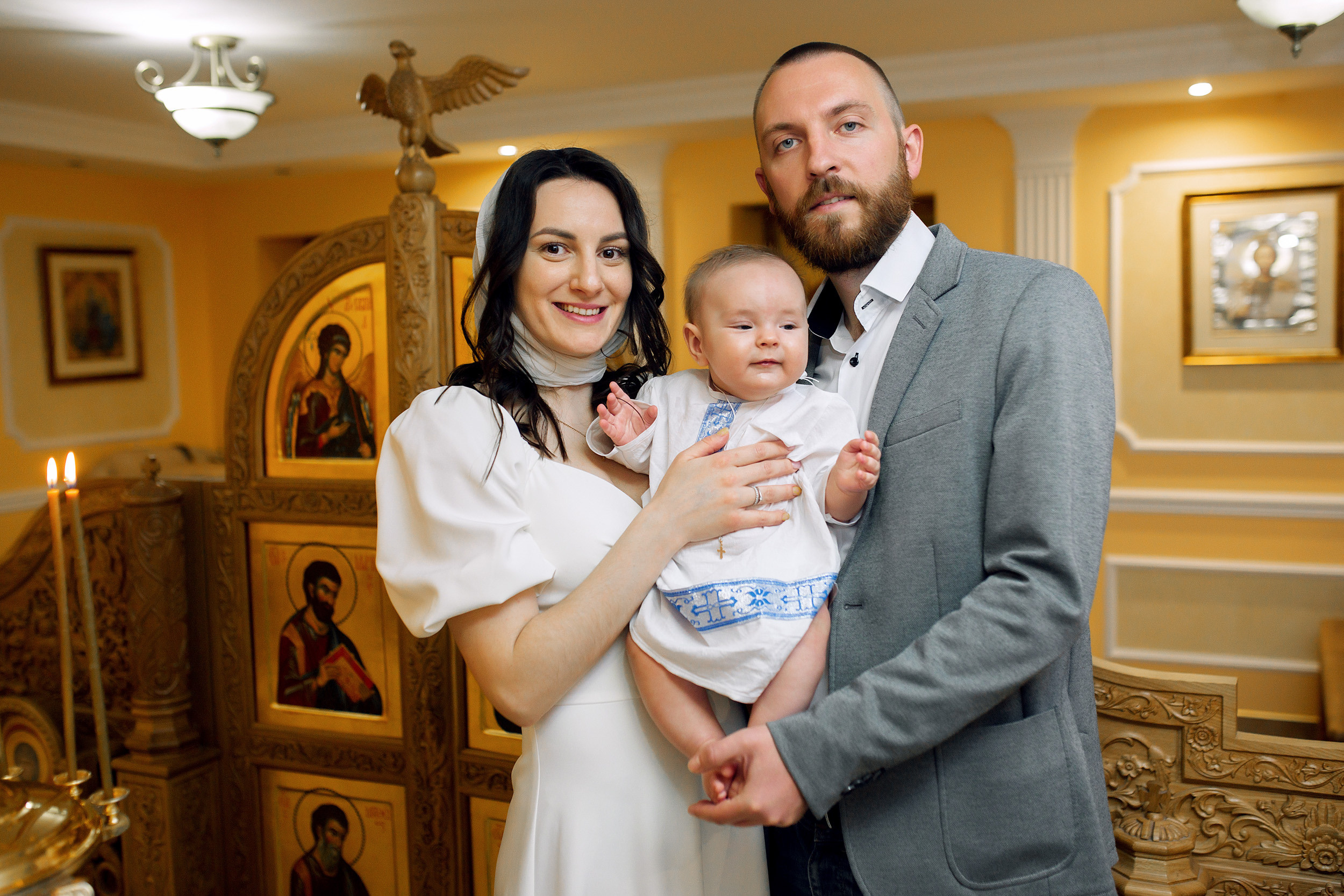 КРЕЩЕНИЕ Ромки Минск. Фотограф новорожденных Оксана Полевская