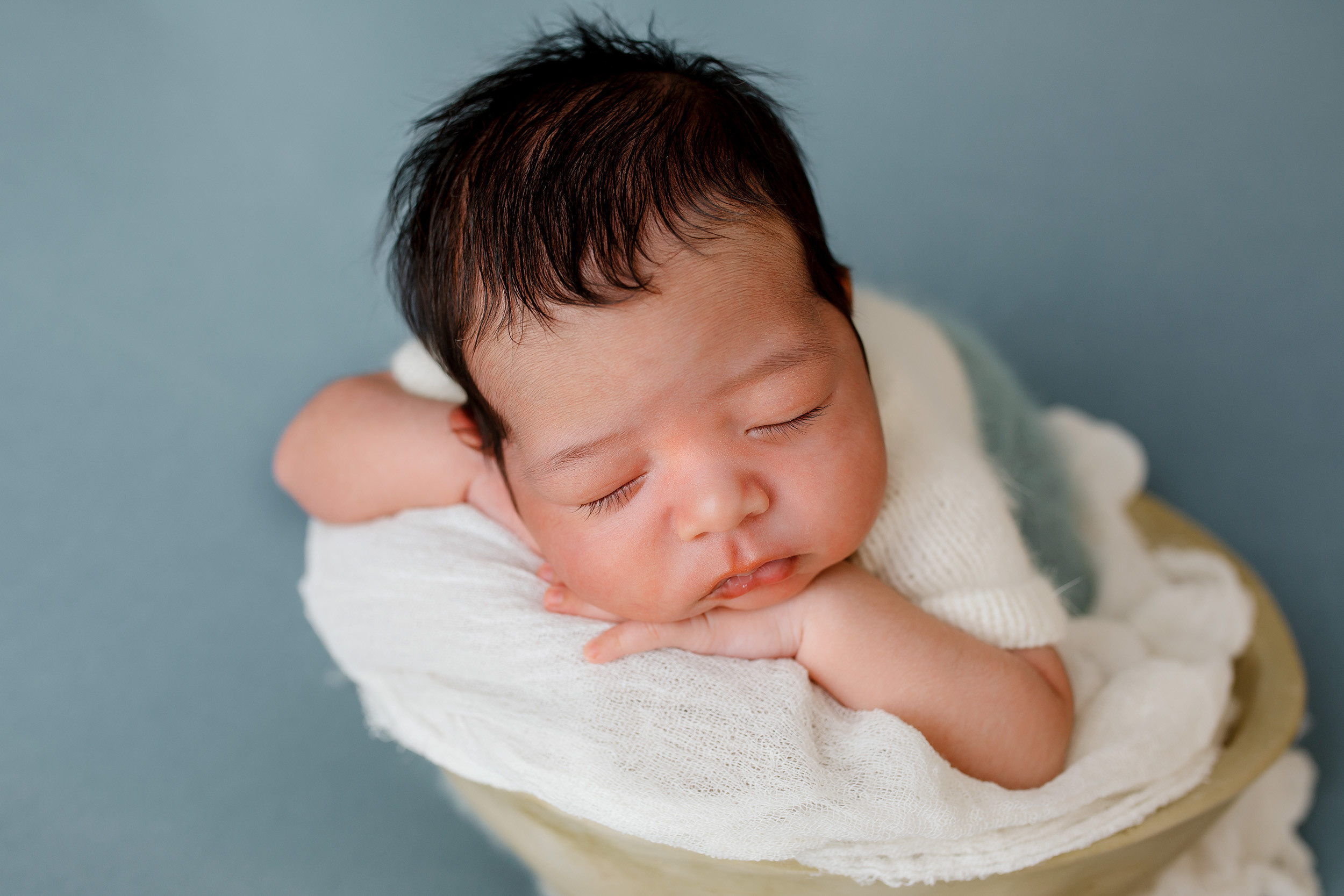 Фотосессия новорожденного Адама. Фотограф новорожденных Оксана Полевская