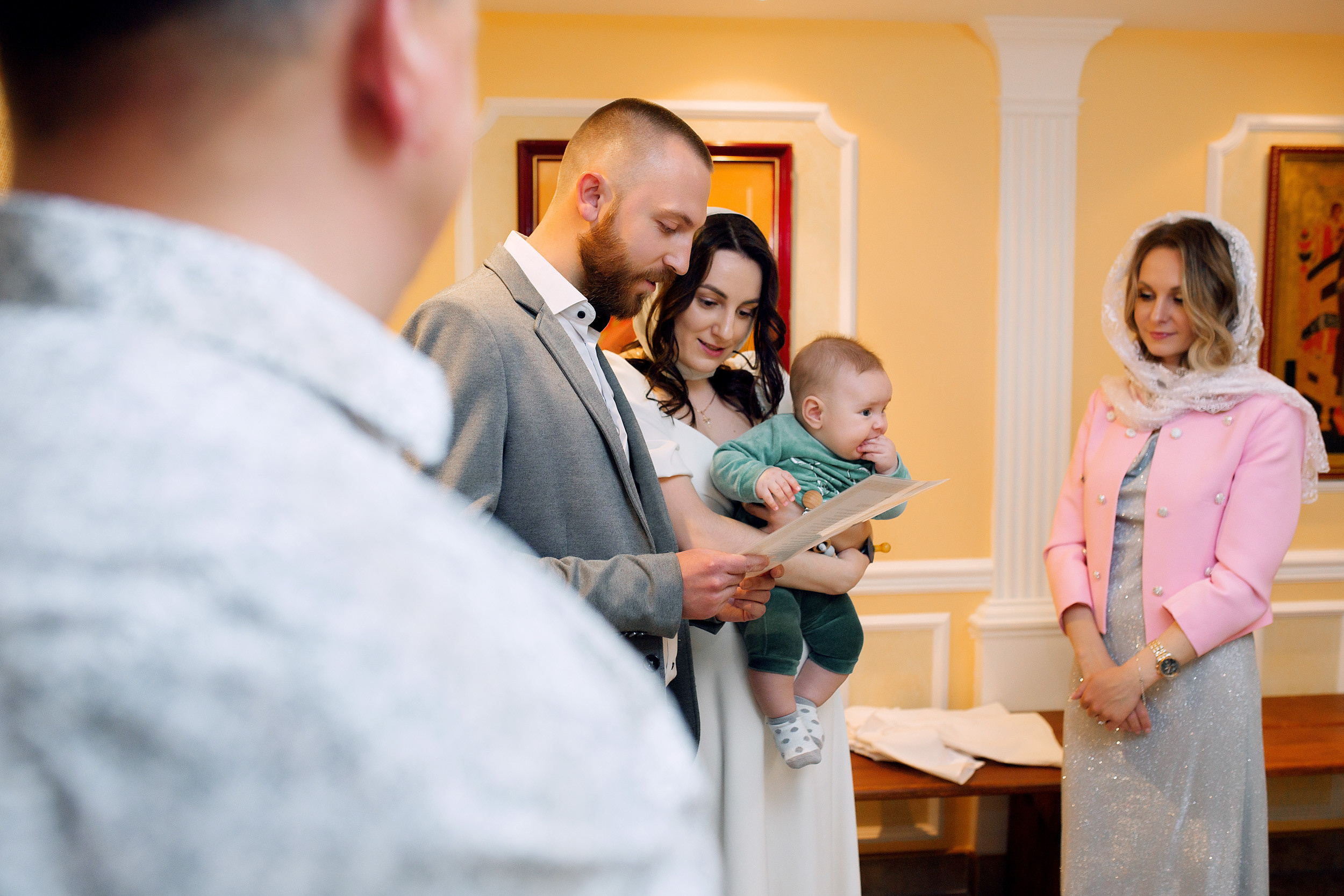 КРЕЩЕНИЕ Ромки Минск. Фотограф новорожденных Оксана Полевская