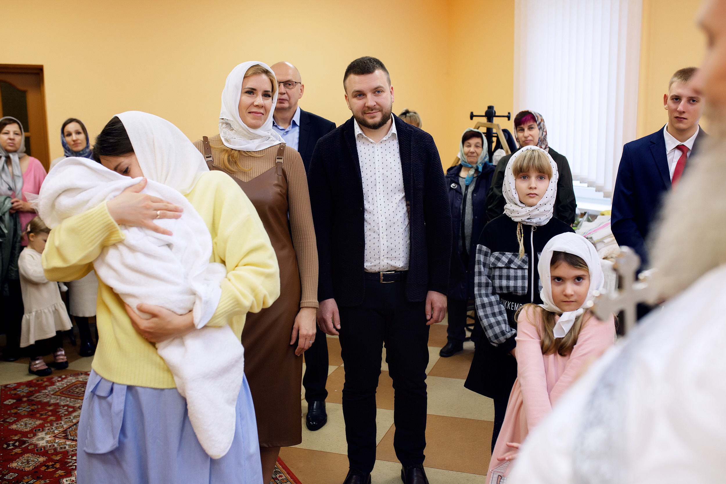 КРЕЩЕНИЕ Верочки Брест. Фотограф новорожденных Оксана Полевская