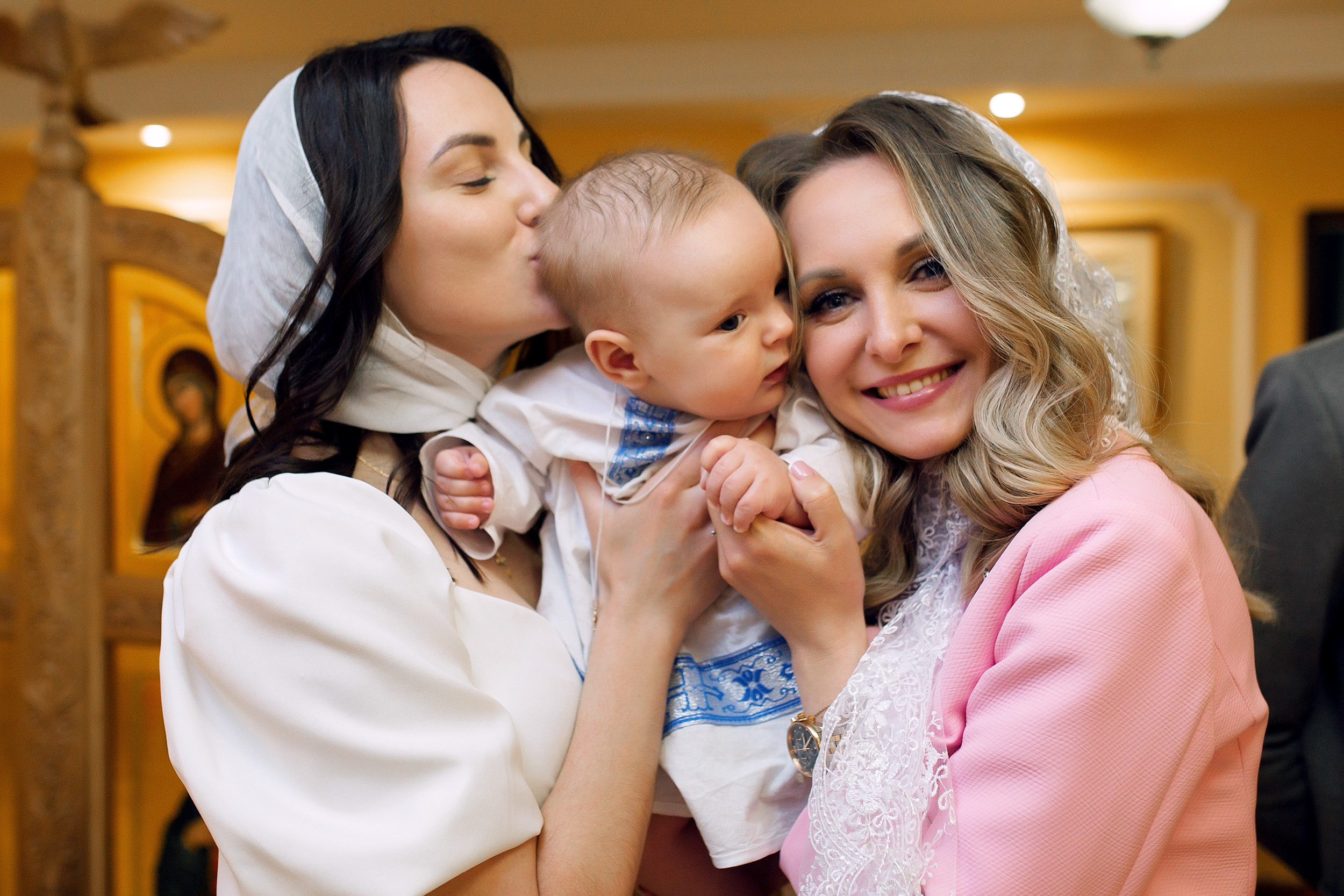 КРЕЩЕНИЕ Ромки Минск. Фотограф новорожденных Оксана Полевская