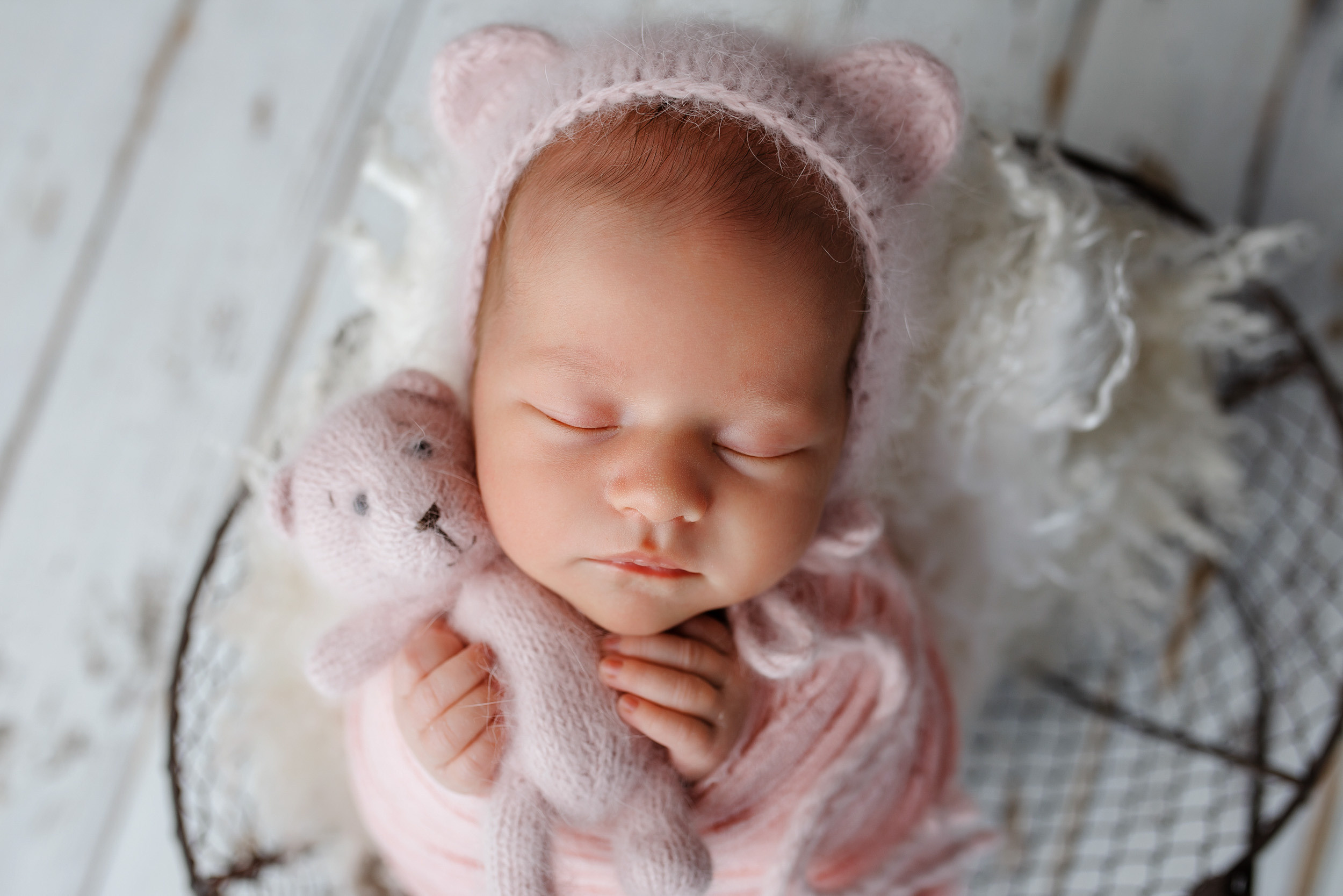 Фотосессия новорожденной Варвары. Фотограф новорожденных Оксана Полевская